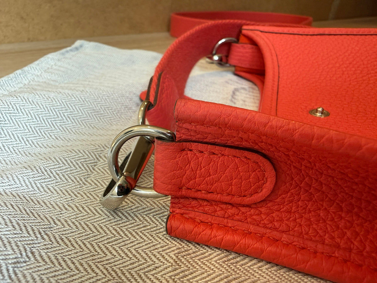 Hermès - Evelyne 16 Amazone - cuir taurillon clémence rose jaïpur