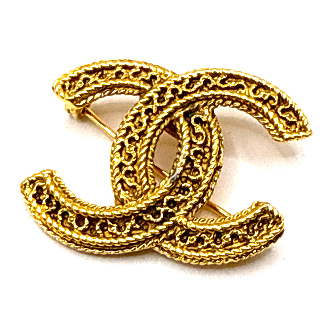 Chanel - Broche CC vintage
