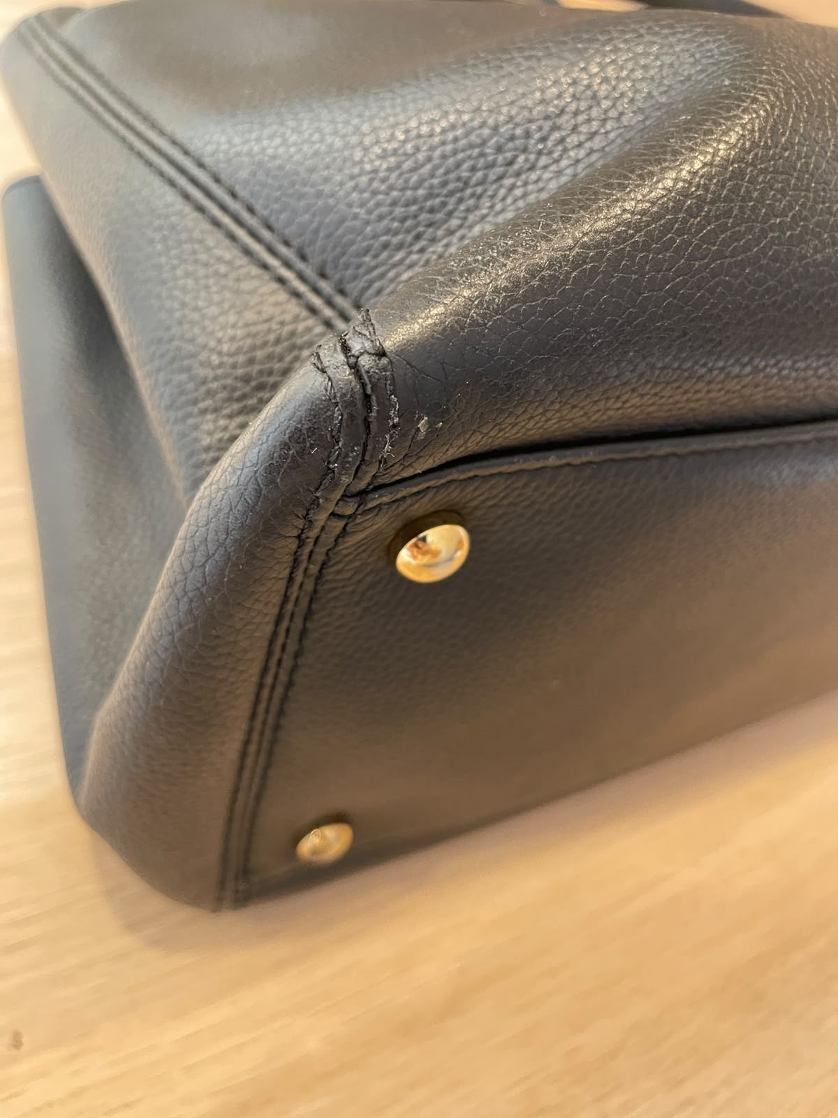 Chanel - Petit cabas cuir grainé Cerf Executive