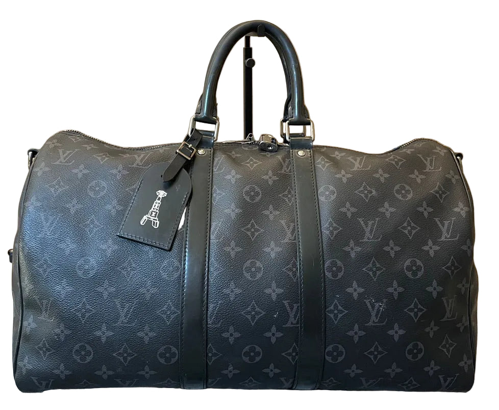 Louis Vuitton - Keepall 45 bandouliere toile monogram éclipse