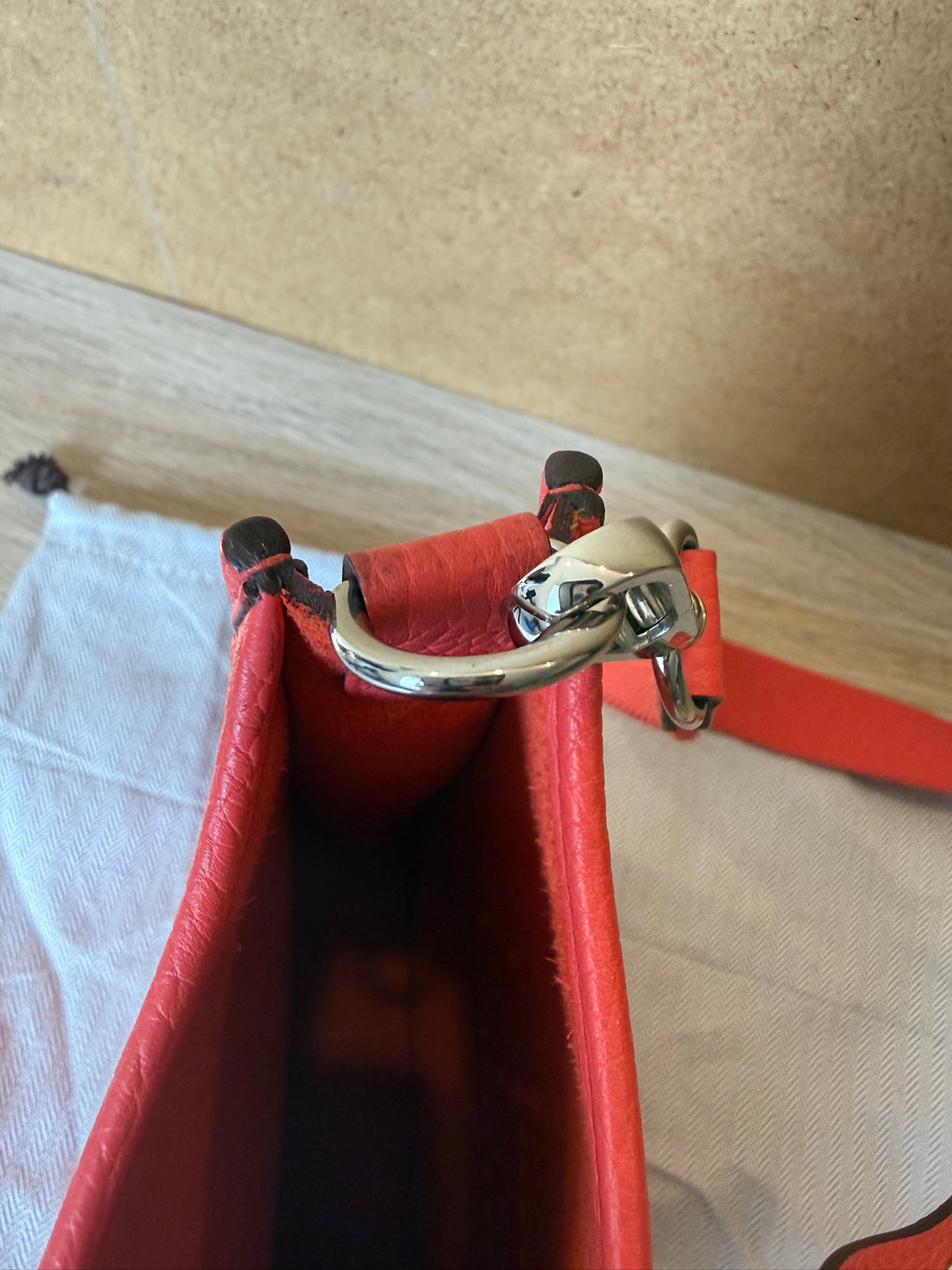 Hermès - Evelyne 16 Amazone - cuir taurillon clémence rose jaïpur