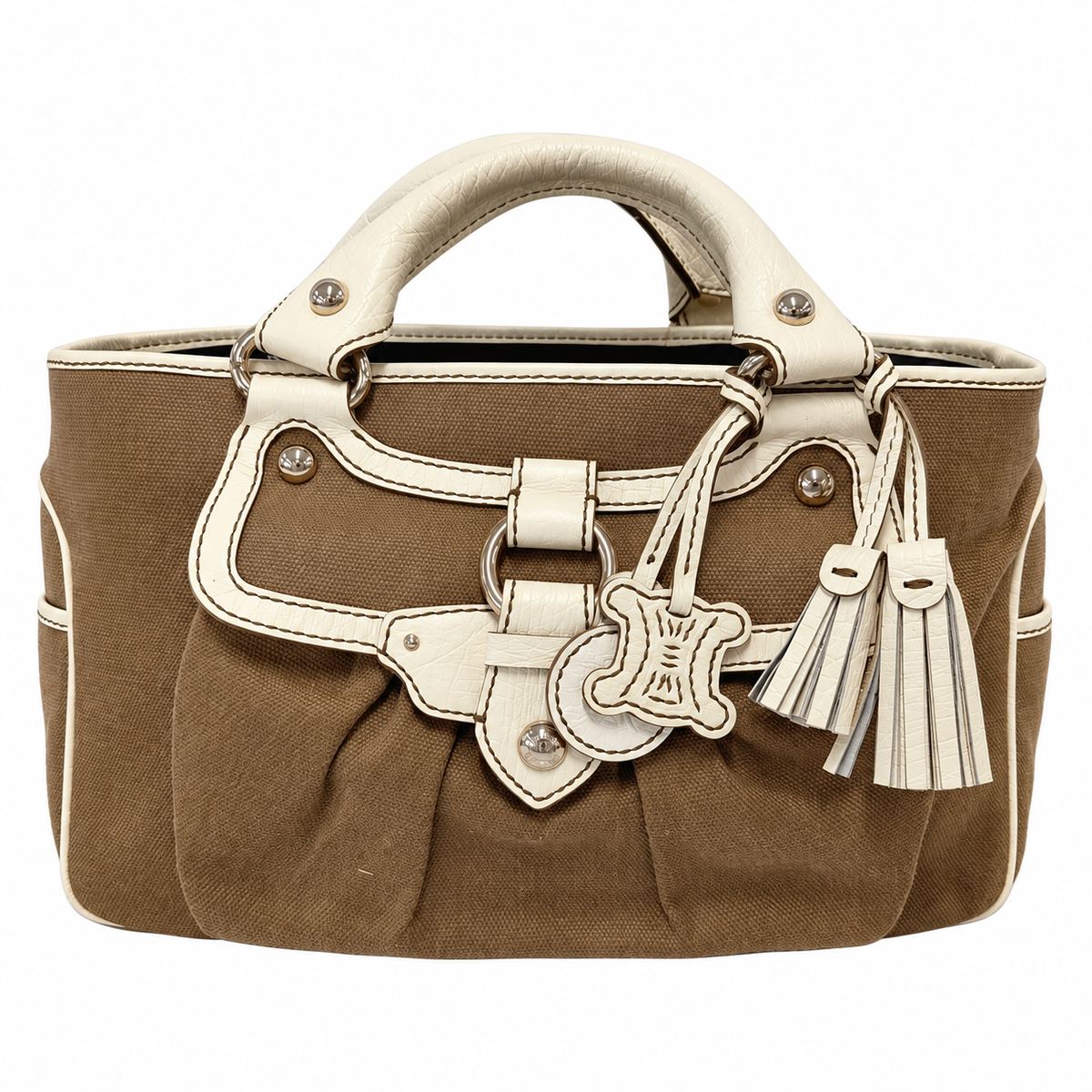 Céline - Boogie en coton et cuir