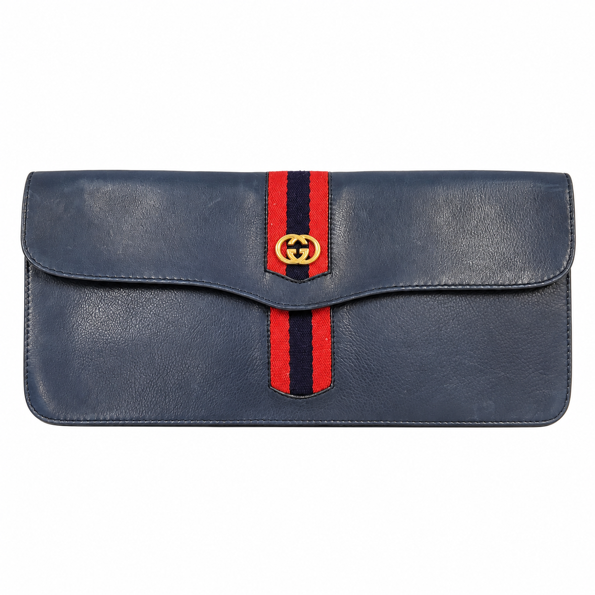 Gucci - Clutch vintage en cuir (Rare)