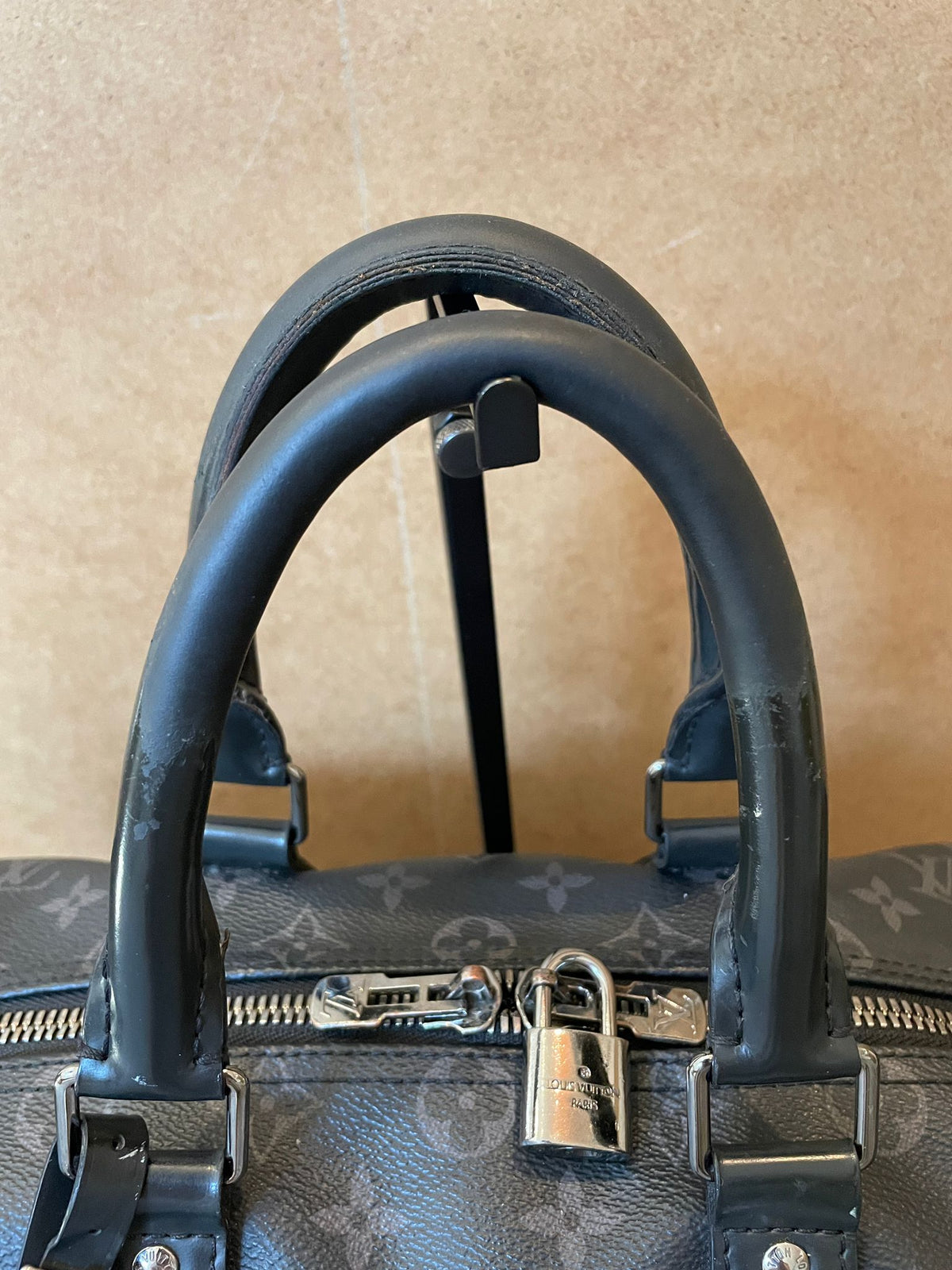 Louis Vuitton - Keepall 45 bandouliere toile monogram éclipse
