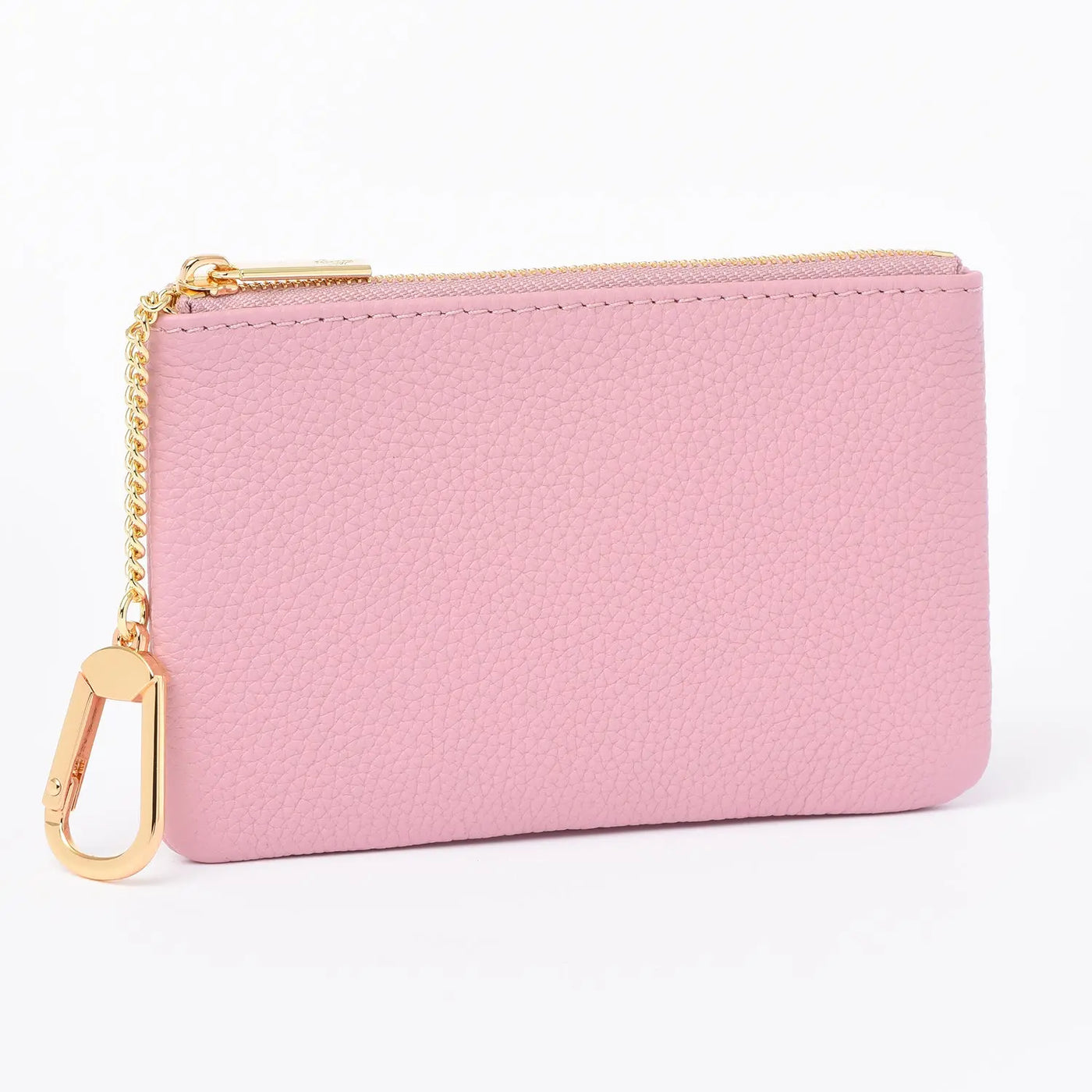 DRESSUPYOURPURSE | Pochette M Key cuir grainé doré