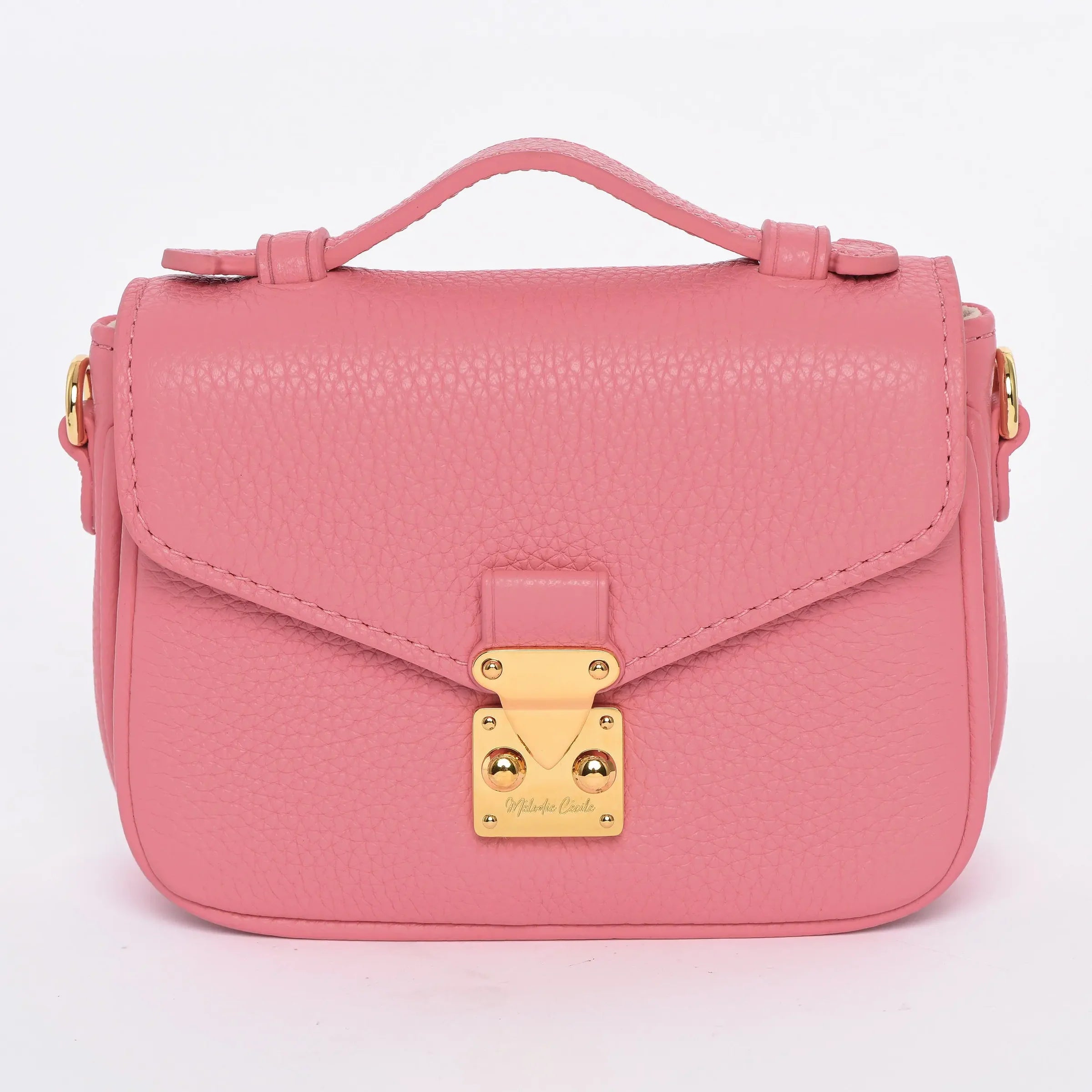 DRESSUPYOURPURSE | Micro Paris 15 en cuir Togo rose / Micro Paris 15 in Togo Leather - SUMMER PINK