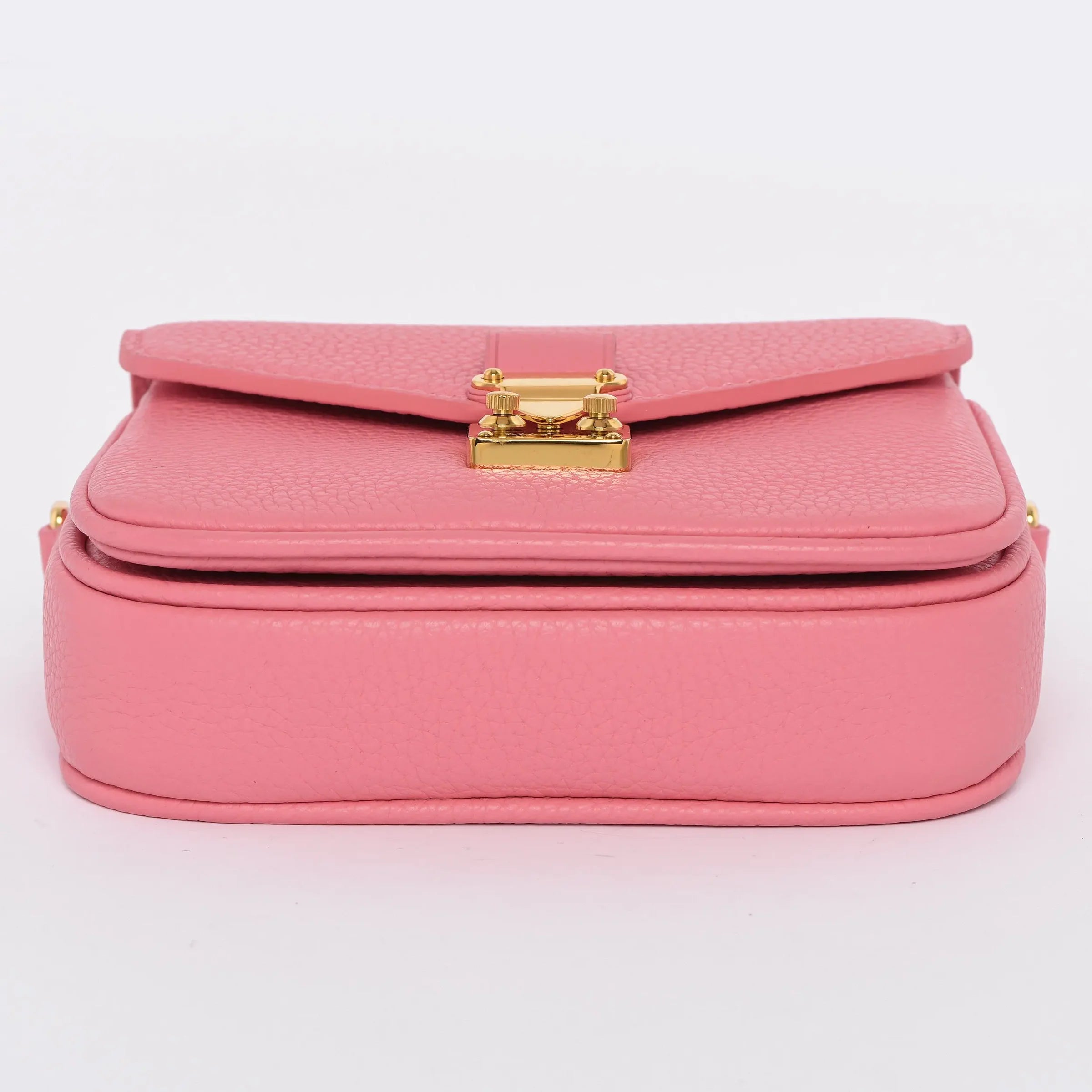 DRESSUPYOURPURSE | Micro Paris 15 en cuir Togo rose / Micro Paris 15 in Togo Leather - SUMMER PINK