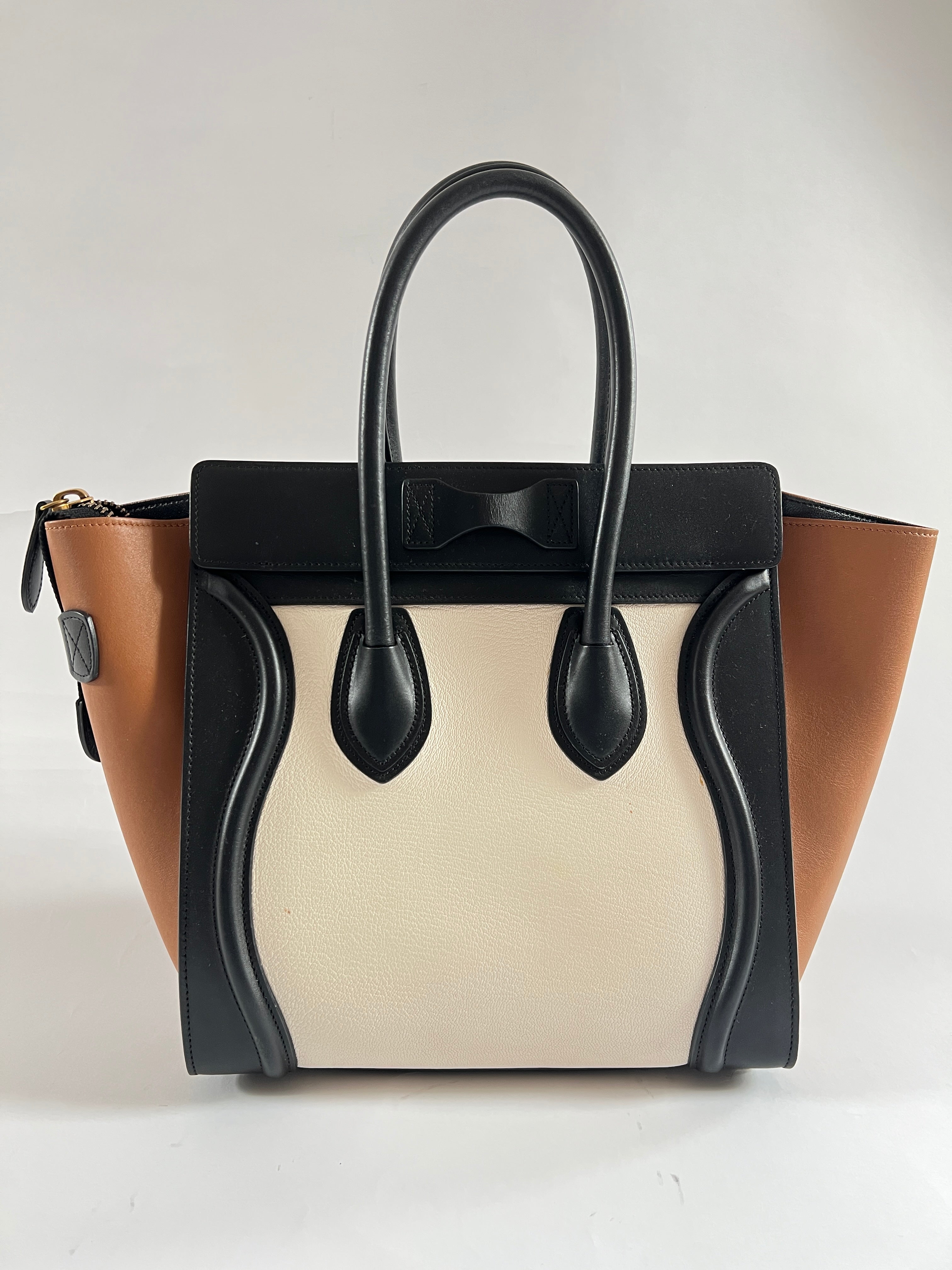 CELINE - Nano Luggage Tricolore