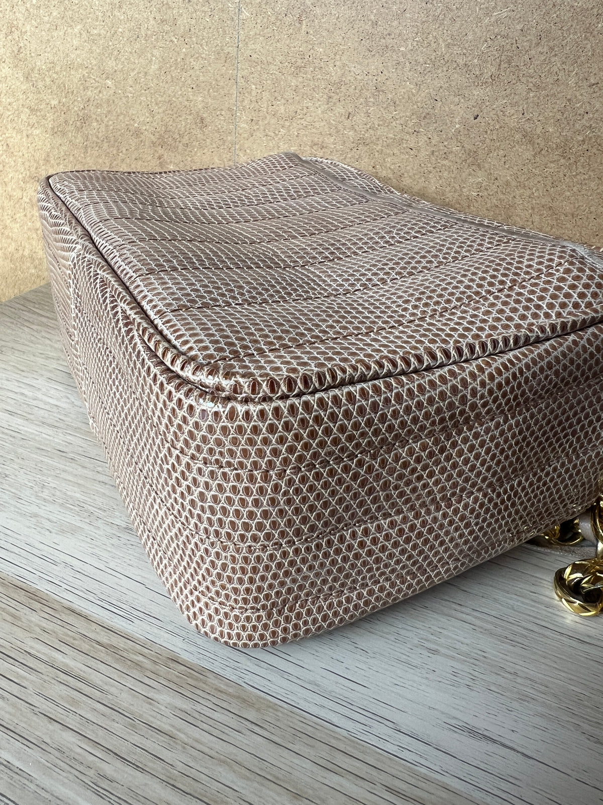 Chanel - Sac caméra vintage en lézard