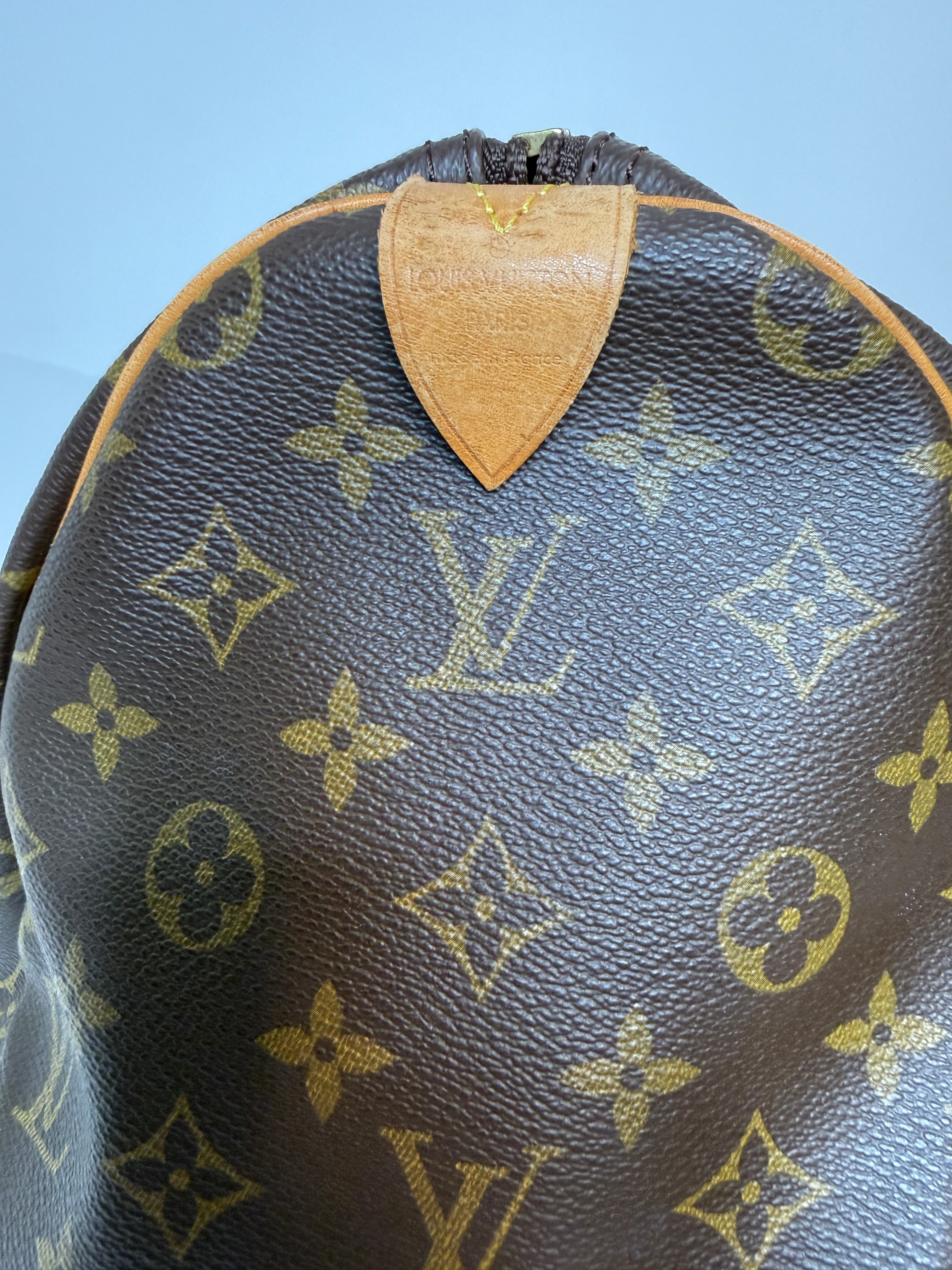 LOUIS VUITTON - Keepall 50 Vintage + Certificat Entrupy