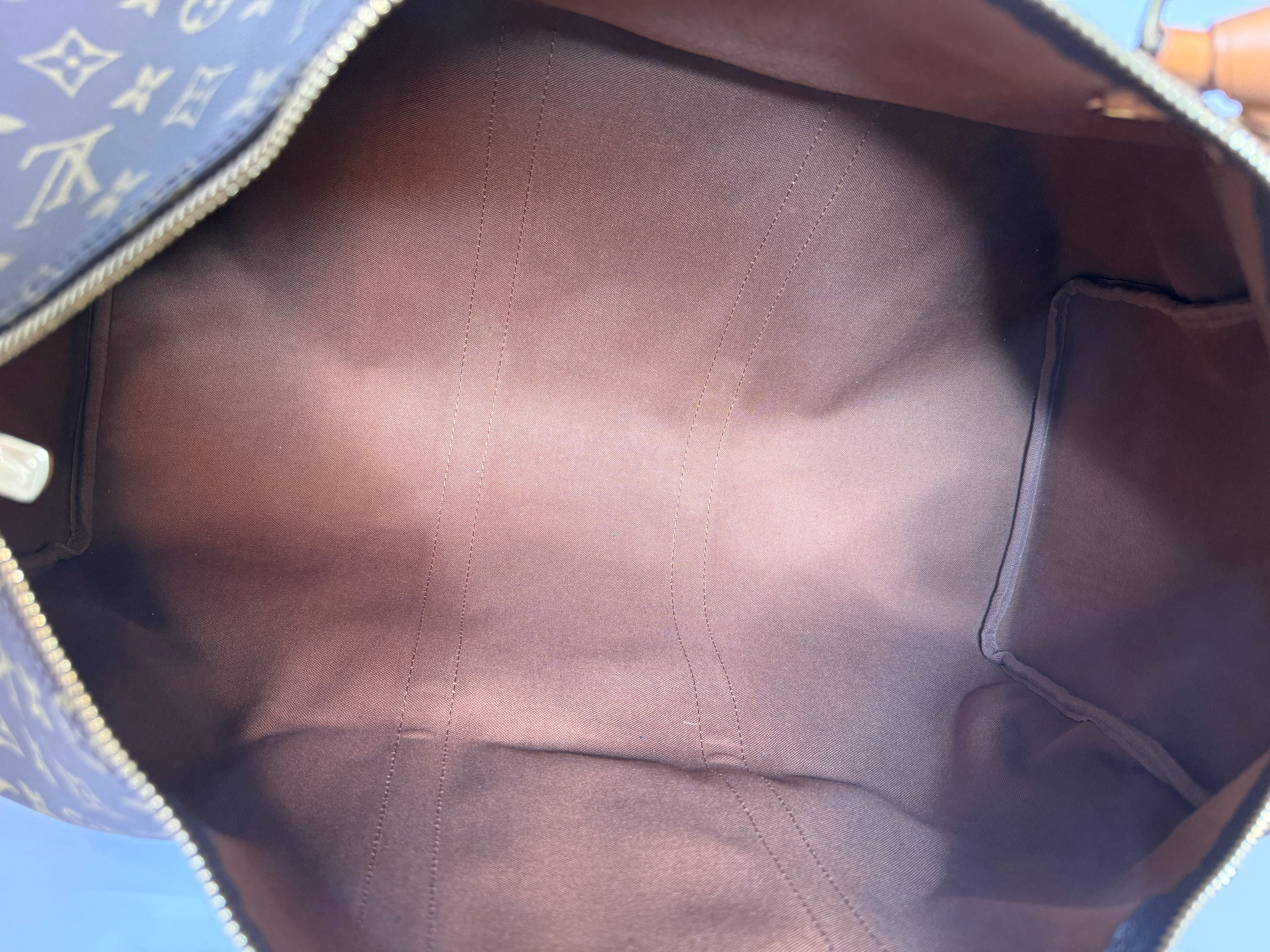 LOUIS VUITTON - Keepall 50 Vintage + Certificat Entrupy
