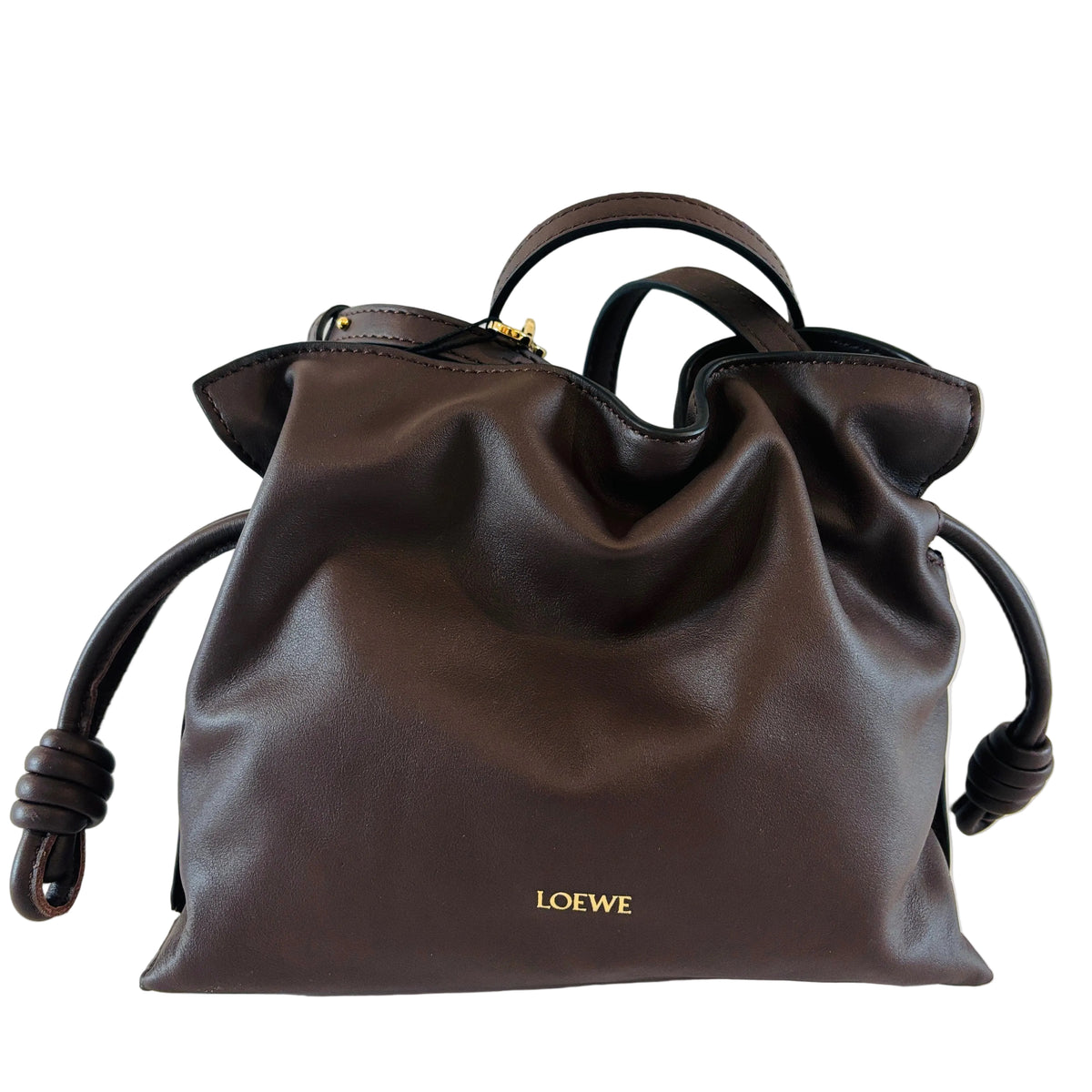 Loewe - Flamenco Mini Marron chocolat