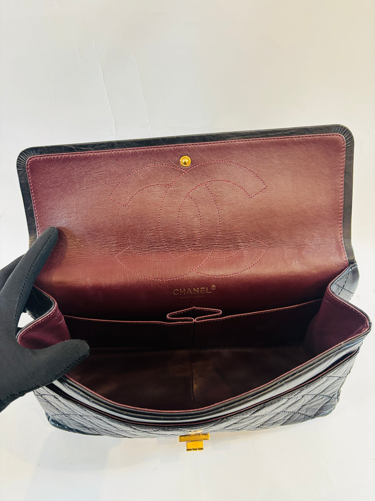 Chanel - 2.55 Réissue Jumbo Veau vielli