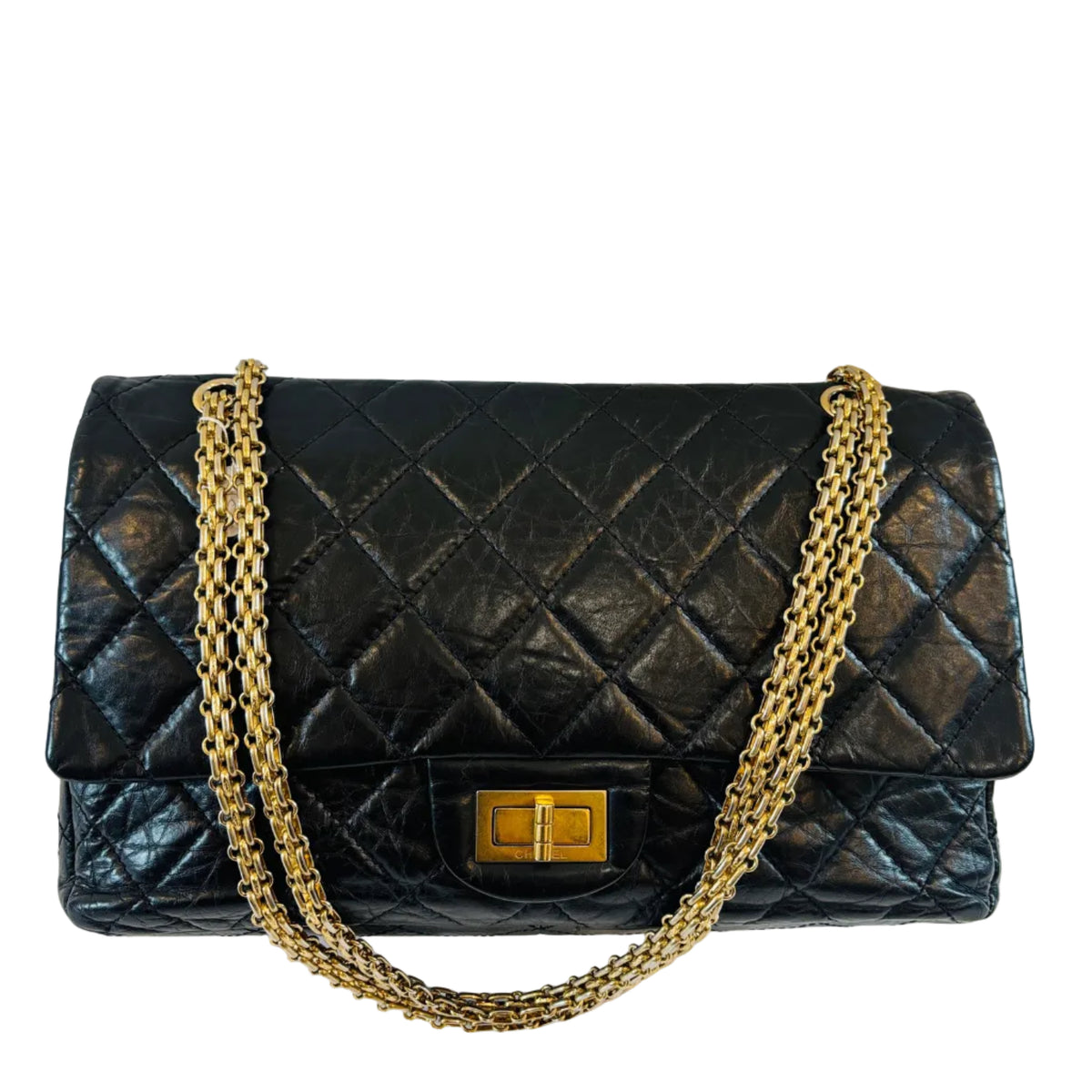 Chanel - 2.55 Réissue Jumbo Veau vielli