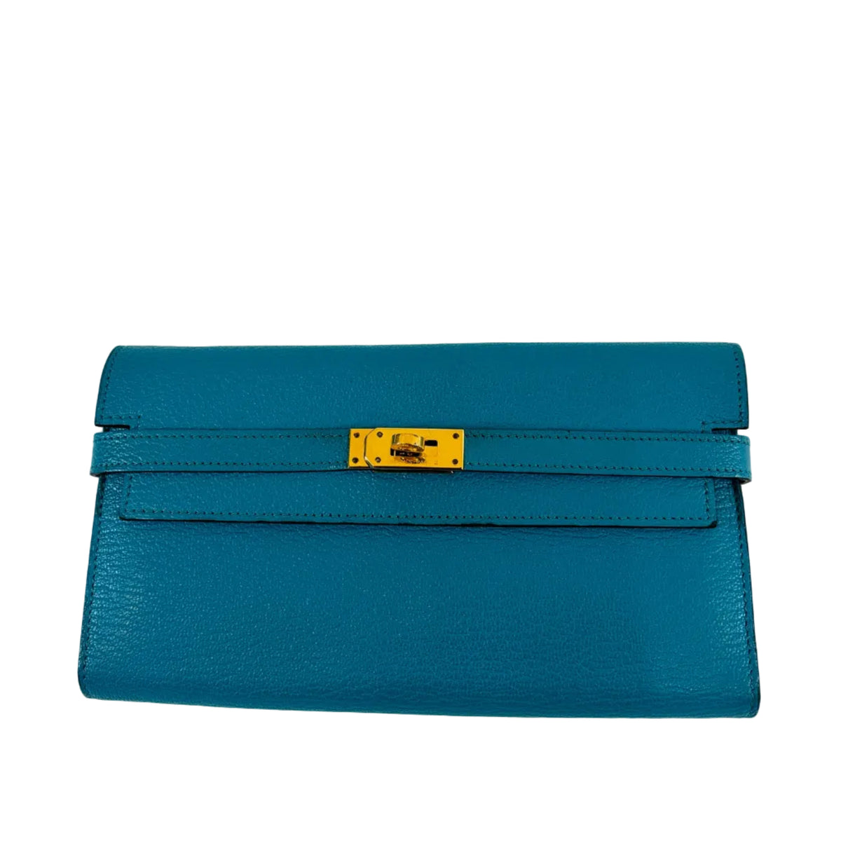 Hermès - Portefeuille Kelly Long Chèvre