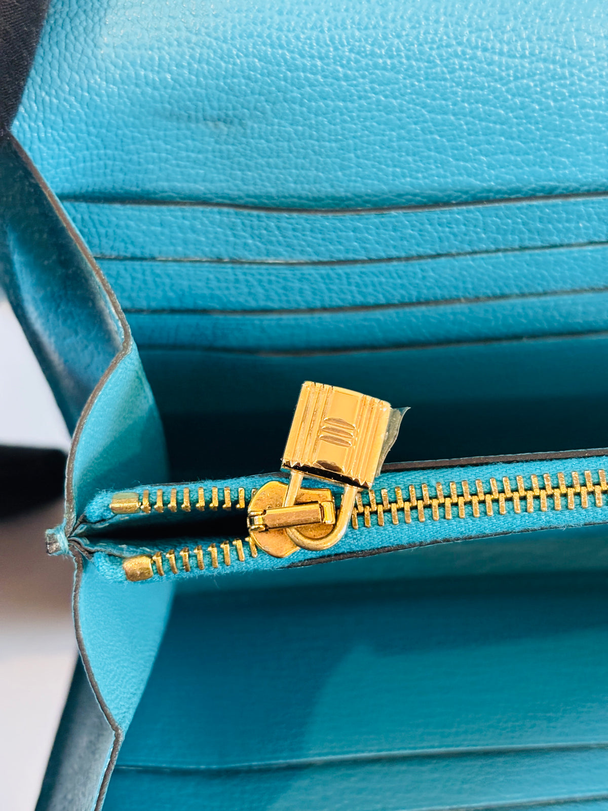 Hermès - Portefeuille Kelly Long Chèvre