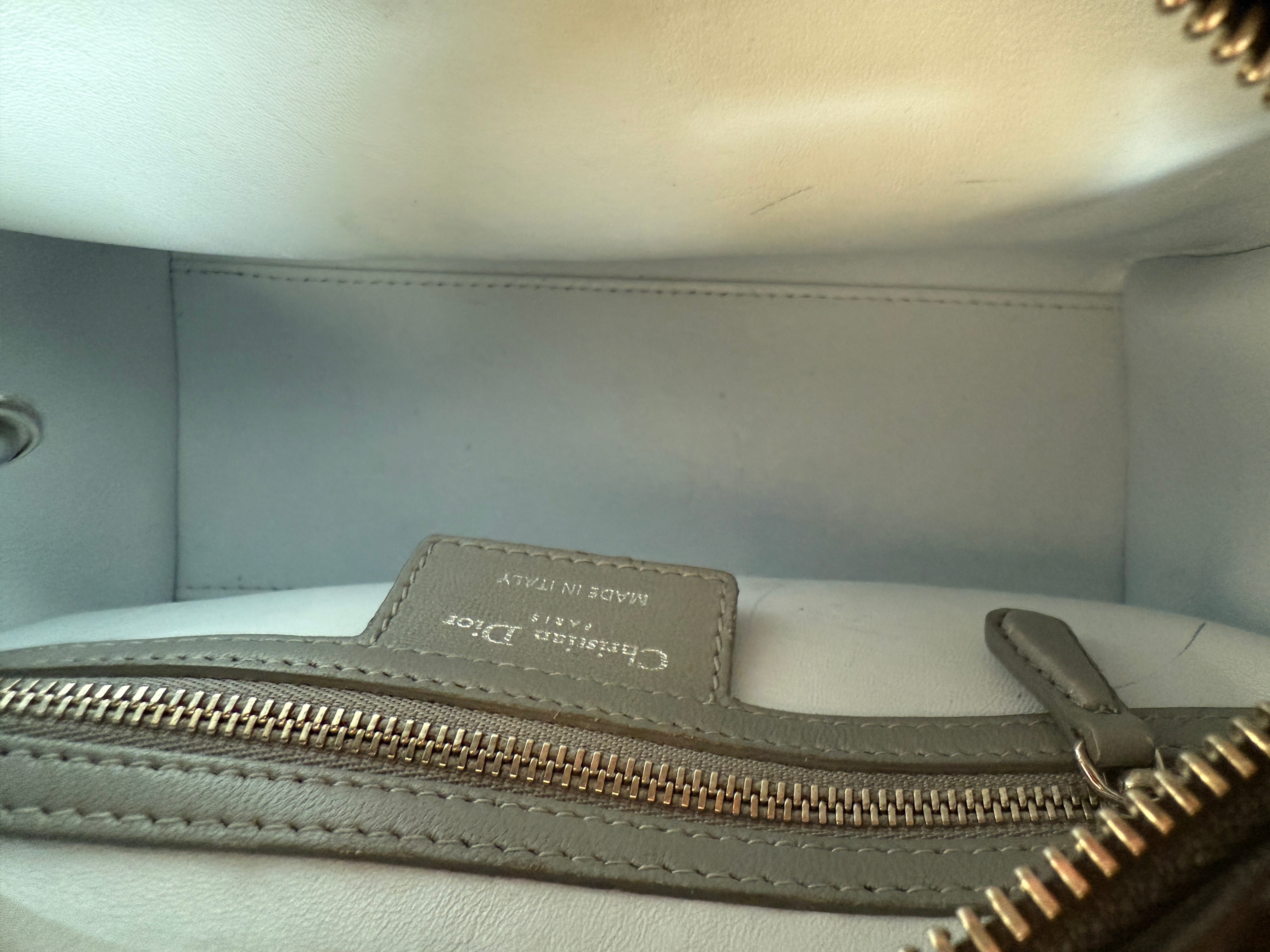 DIOR - Lady dior Noir et silver