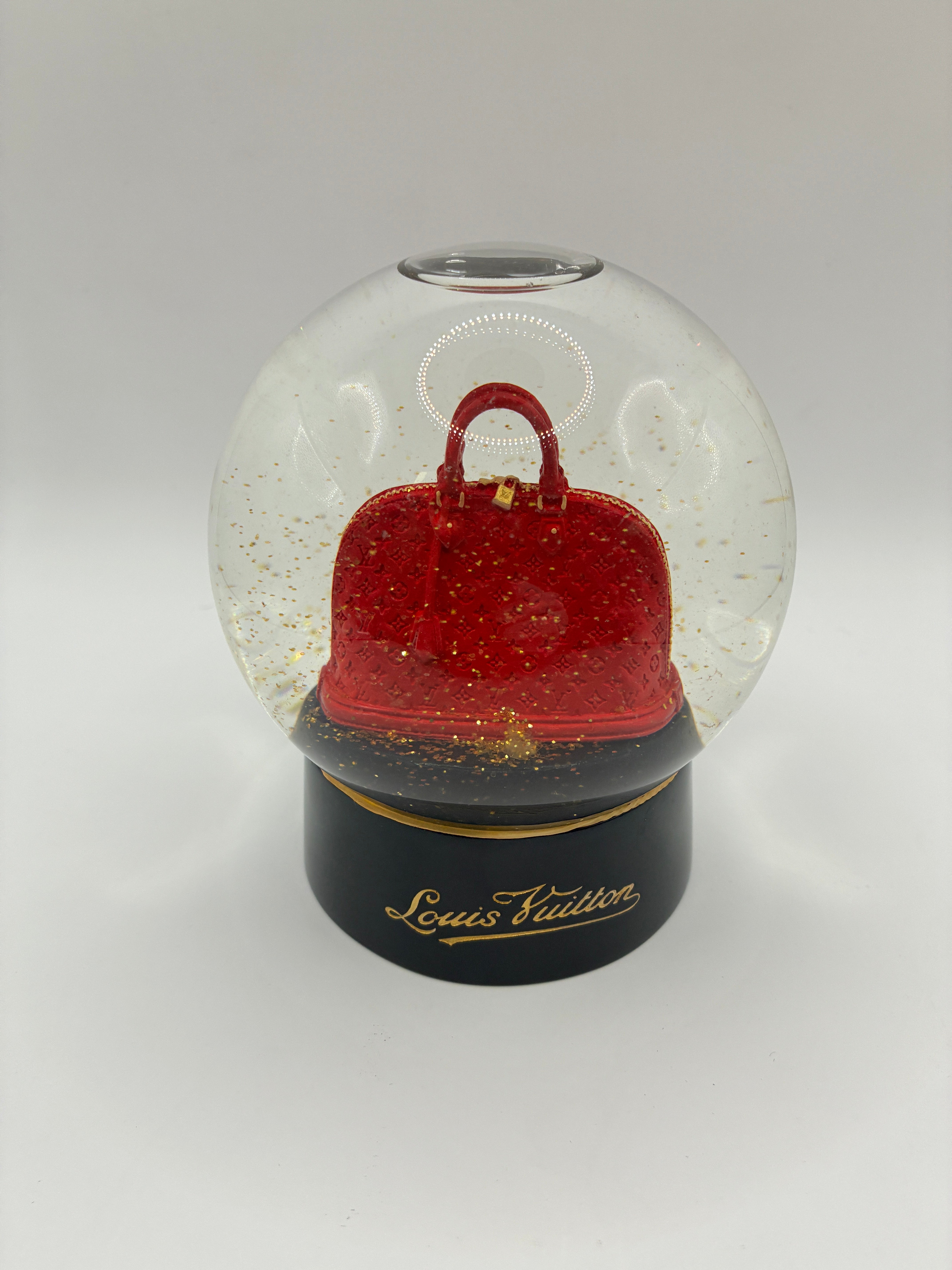 Louis Vuitton - Cadeau VIP globe Alma boule à neige