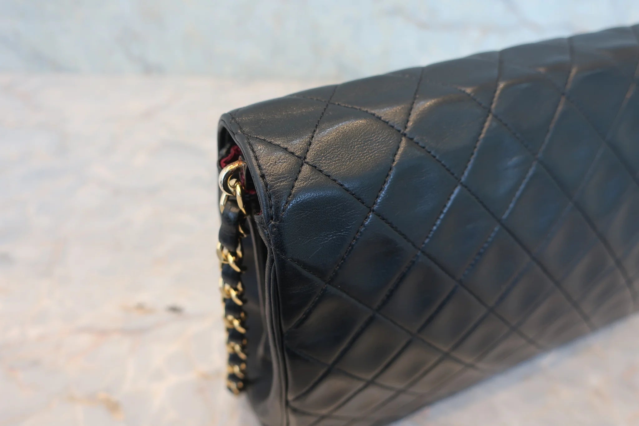 Chanel Vintage Timeless Flap + Entrupy