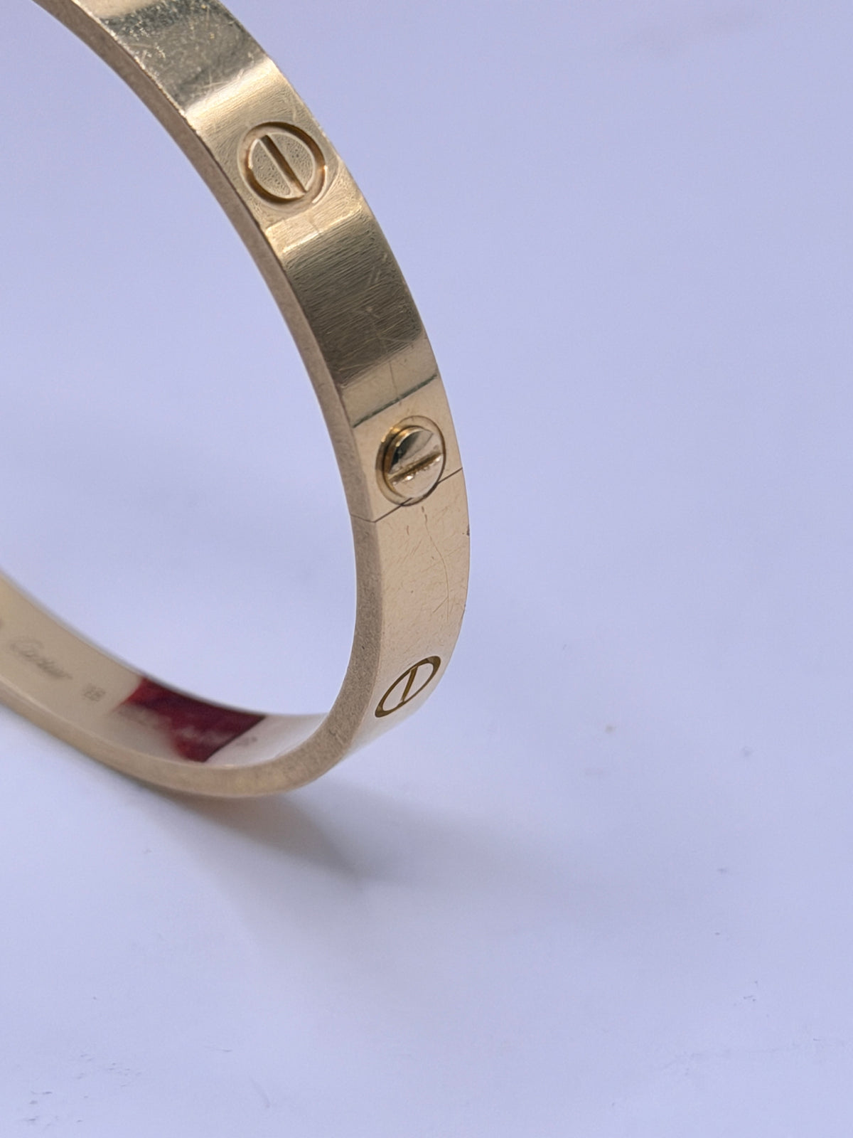 Cartier - Bracelet Love Or Jaune 18cm