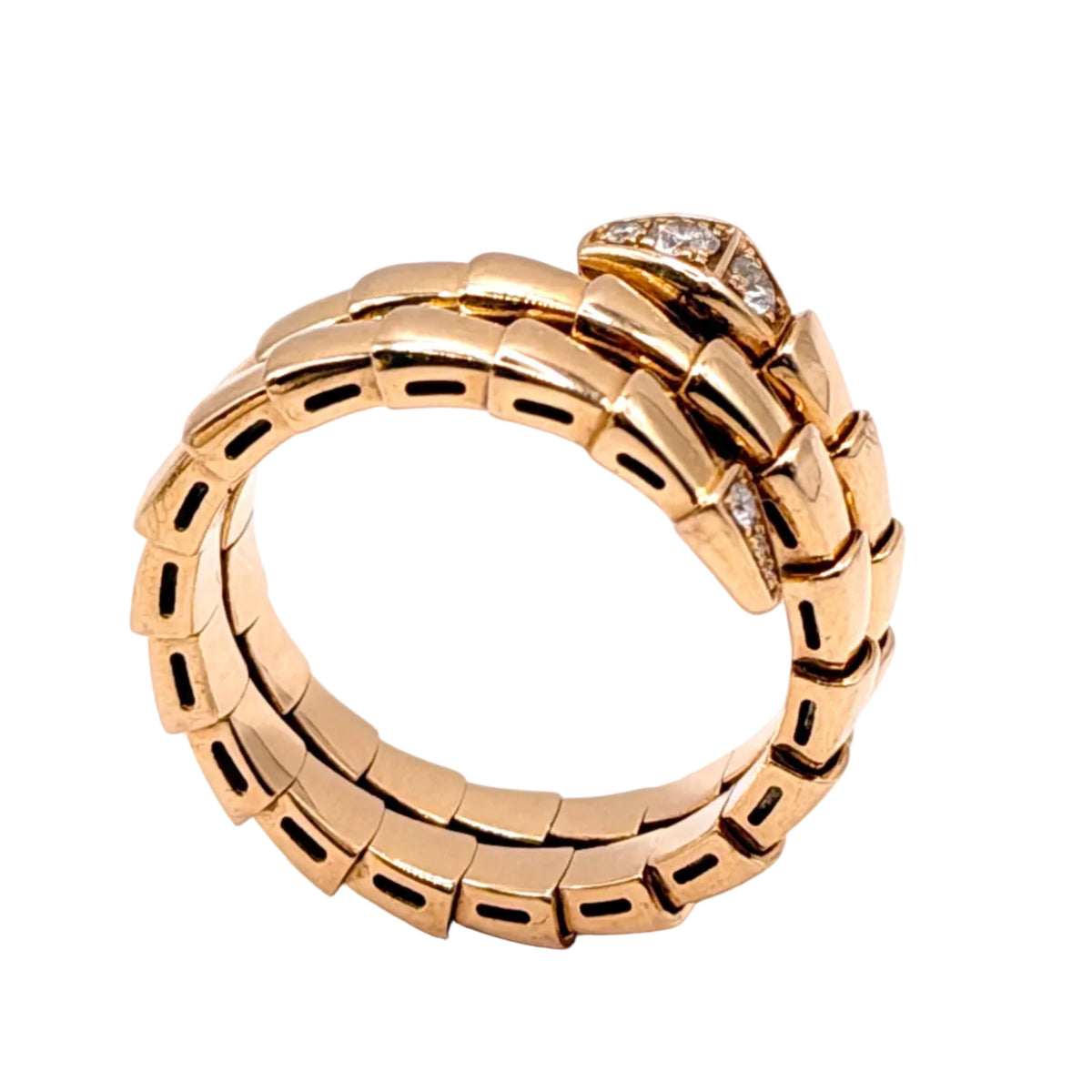 Bvlgari – Bague Serpenti Viper deux tours