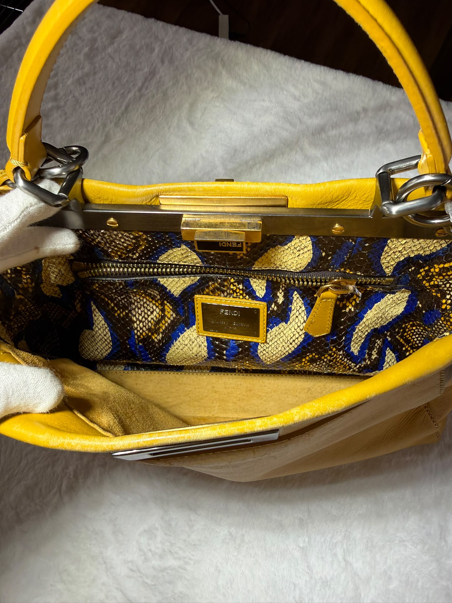 Fendi - Peekaboo Python - Edition limitée (15 dans le monde)