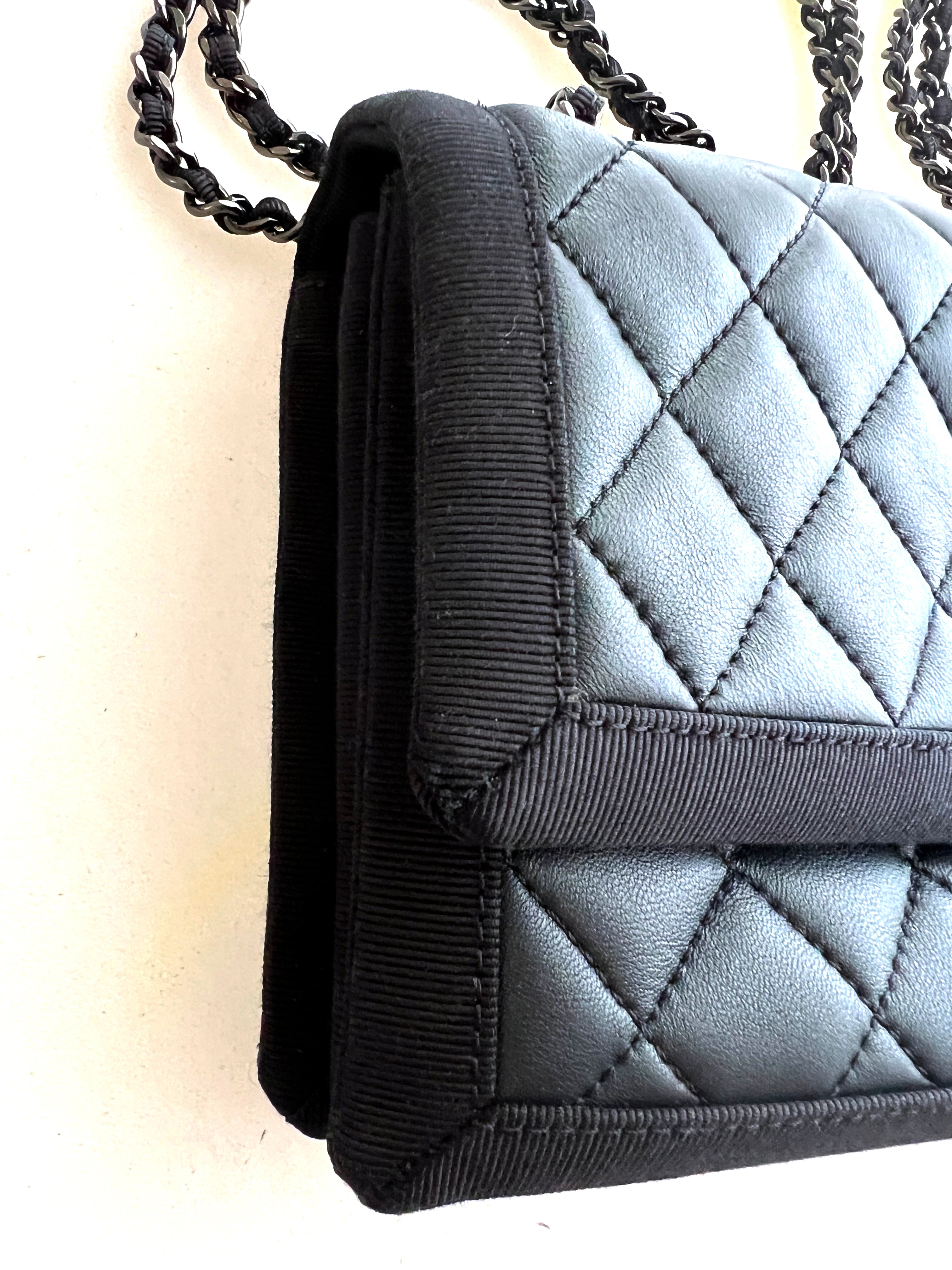 Chanel Sac Matelassé full Black + facture