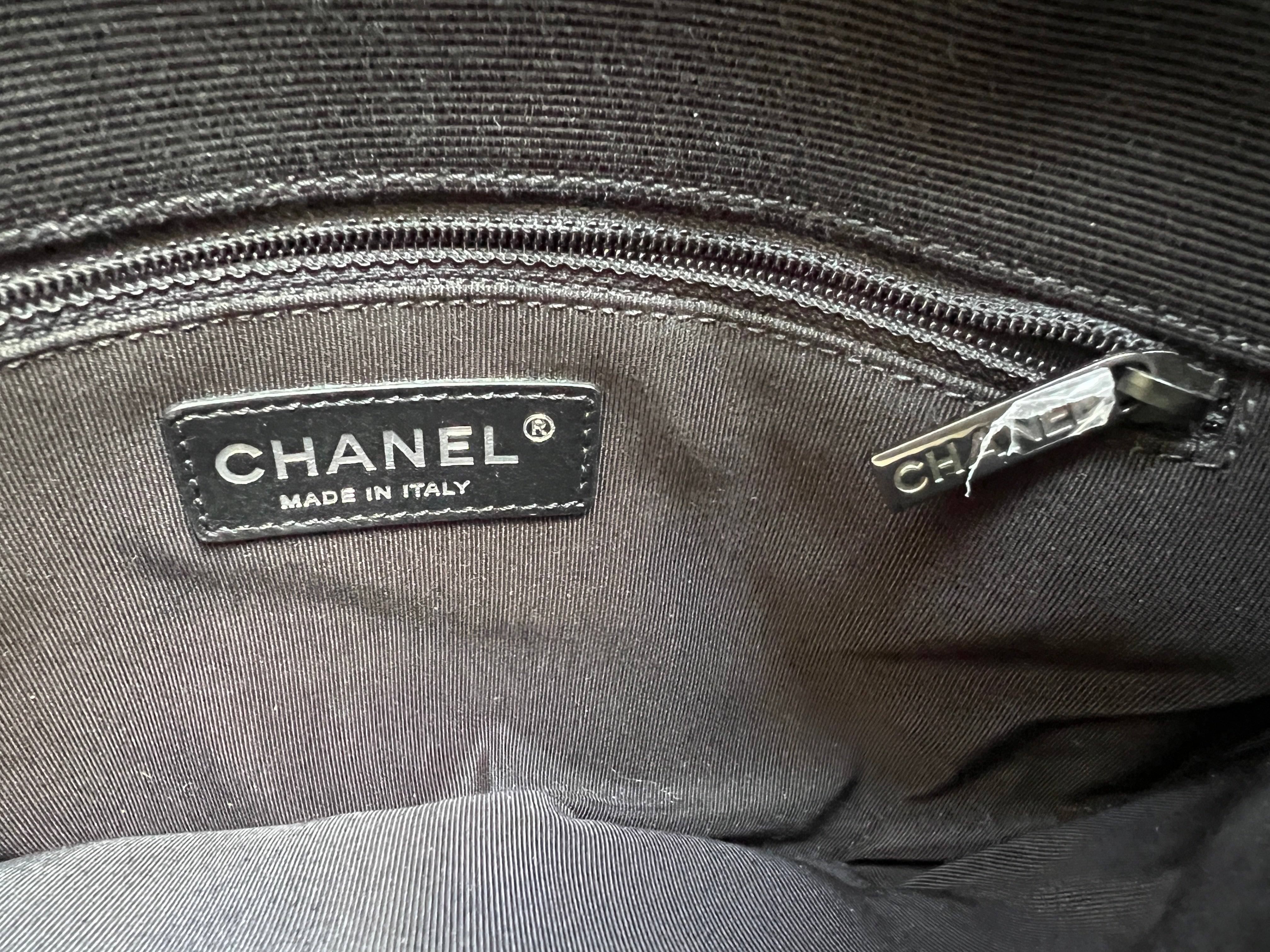 Chanel Sac Matelassé full Black + facture