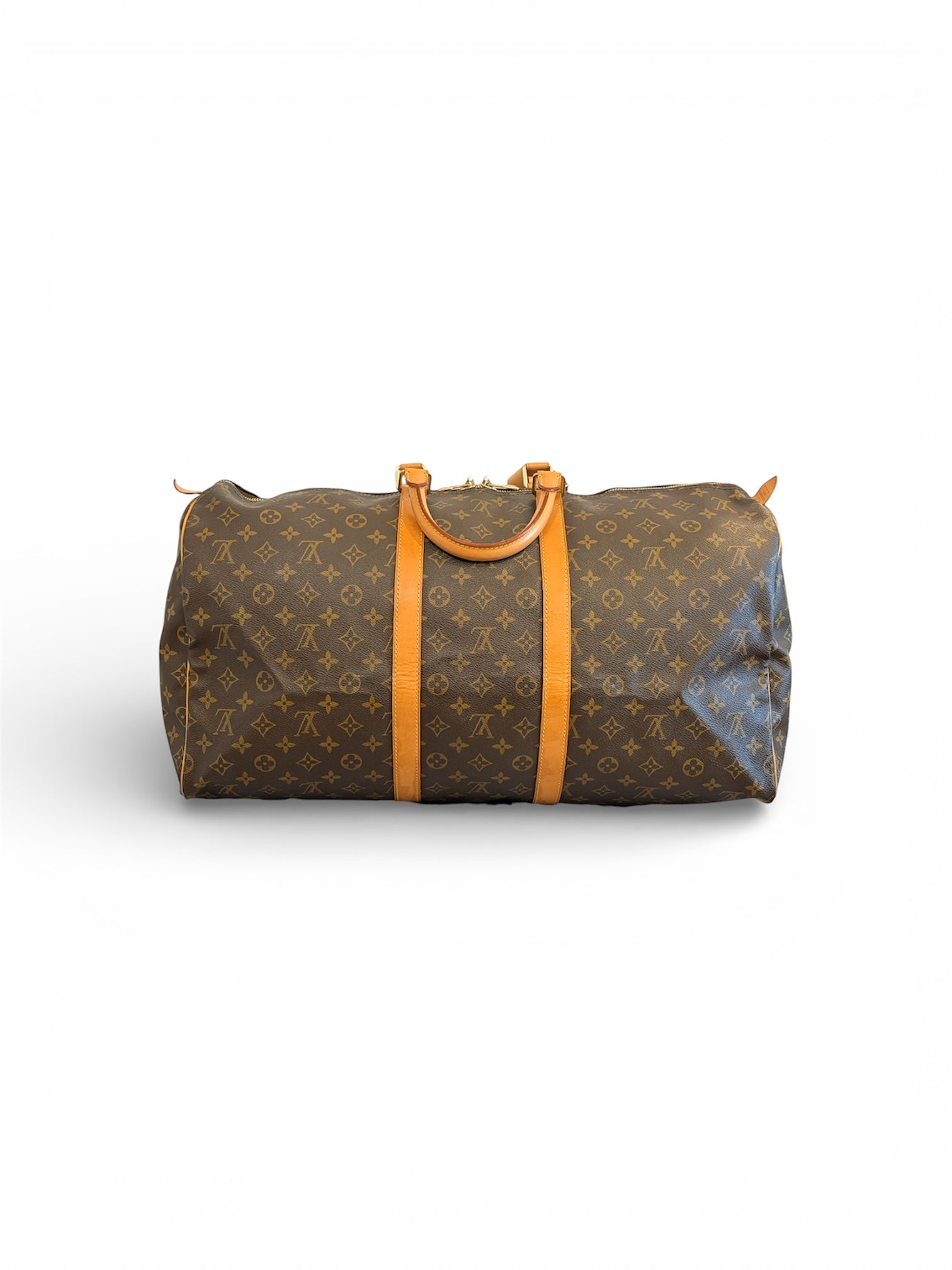 LOUIS VUITTON - Keepall 55 Vintage + Certificat Entrupy