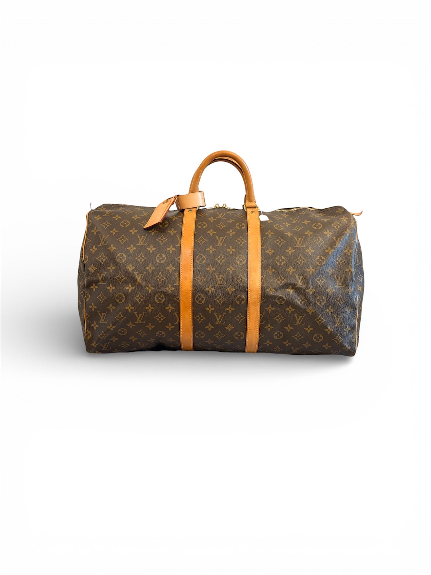 LOUIS VUITTON - Keepall 55 Vintage + Certificat Entrupy