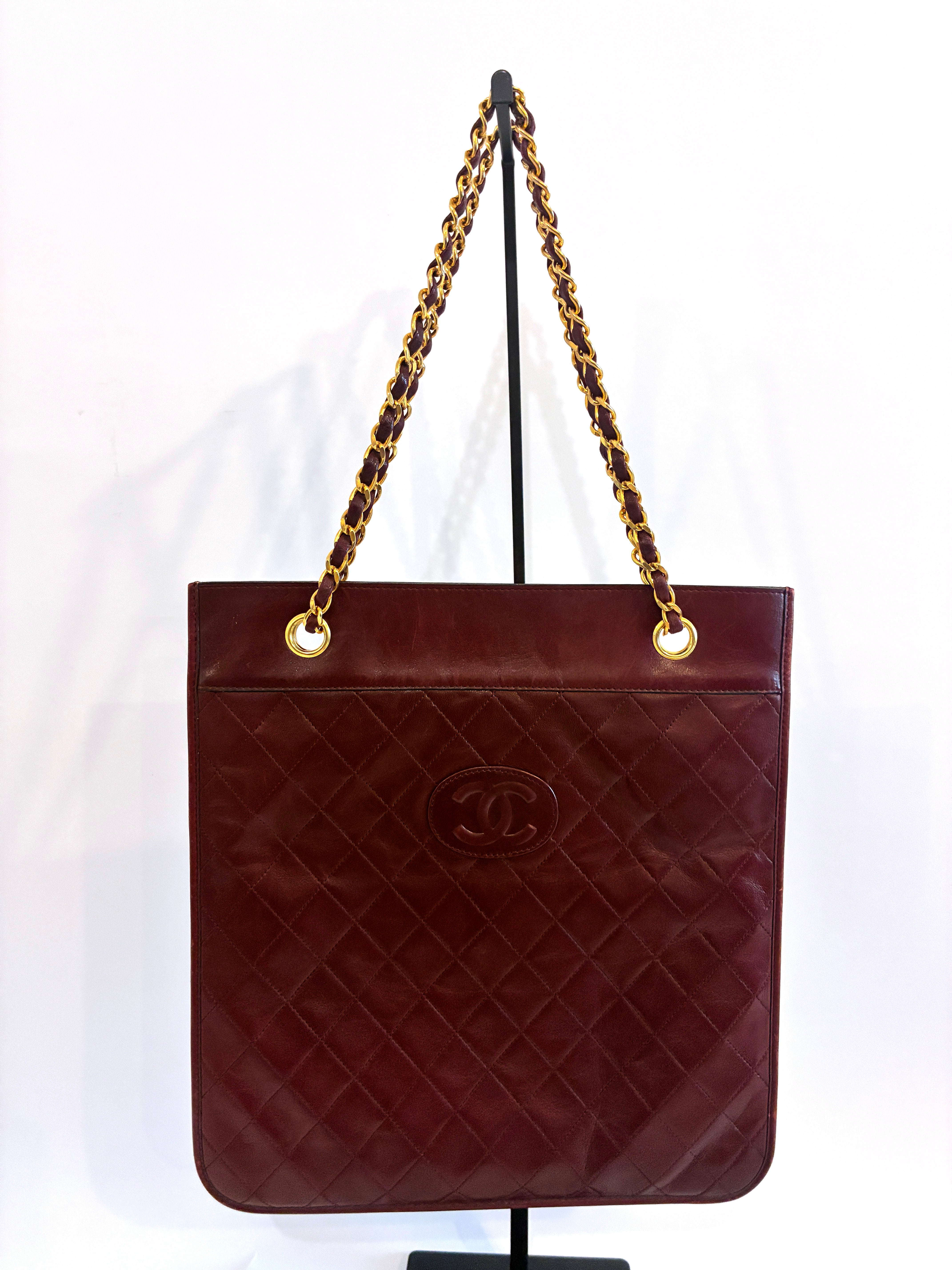 CHANEL - Timeless Flat Tote + Entrupy
