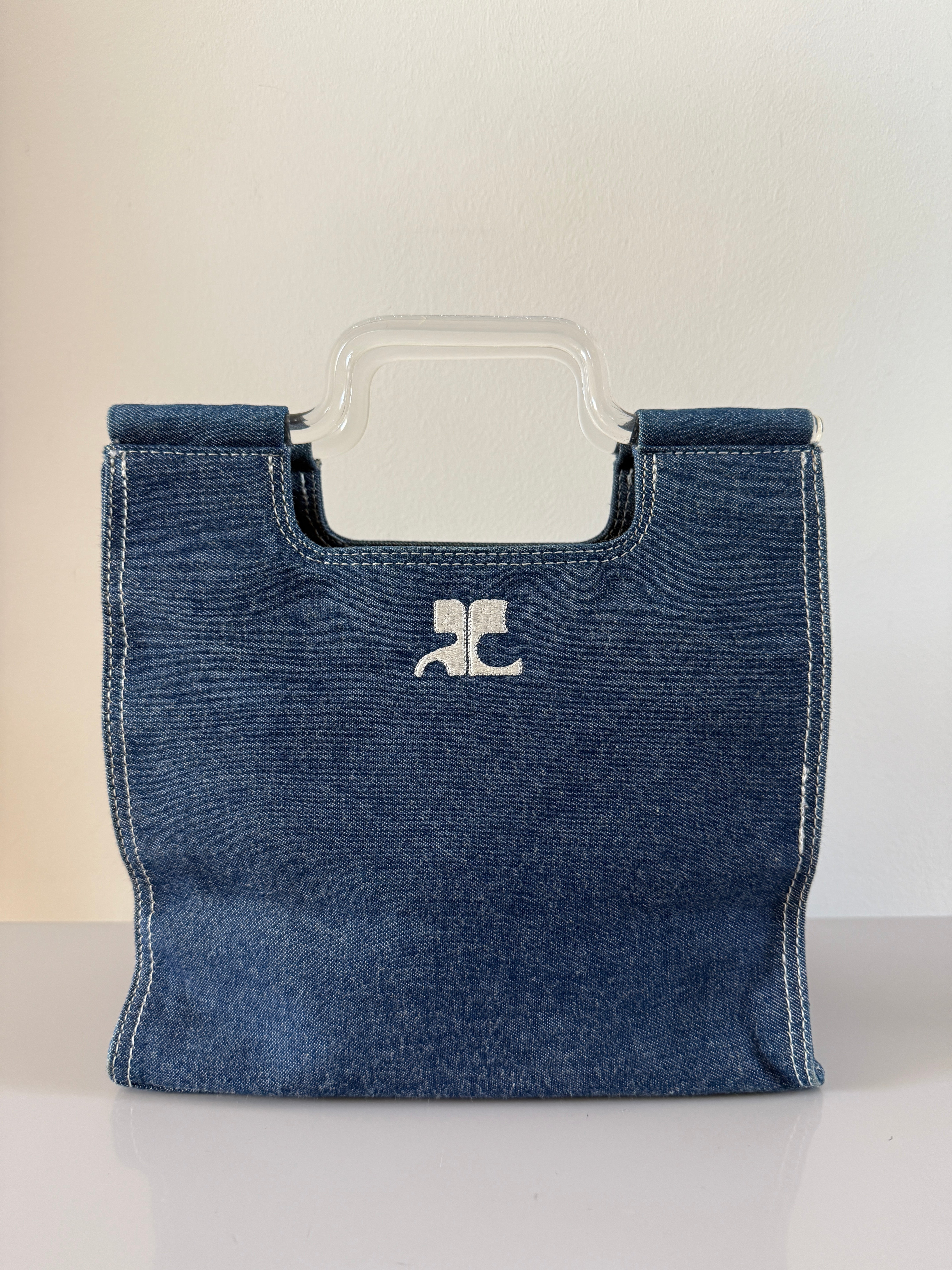 Sac Denim Tote Vintage - COURRÈGES
