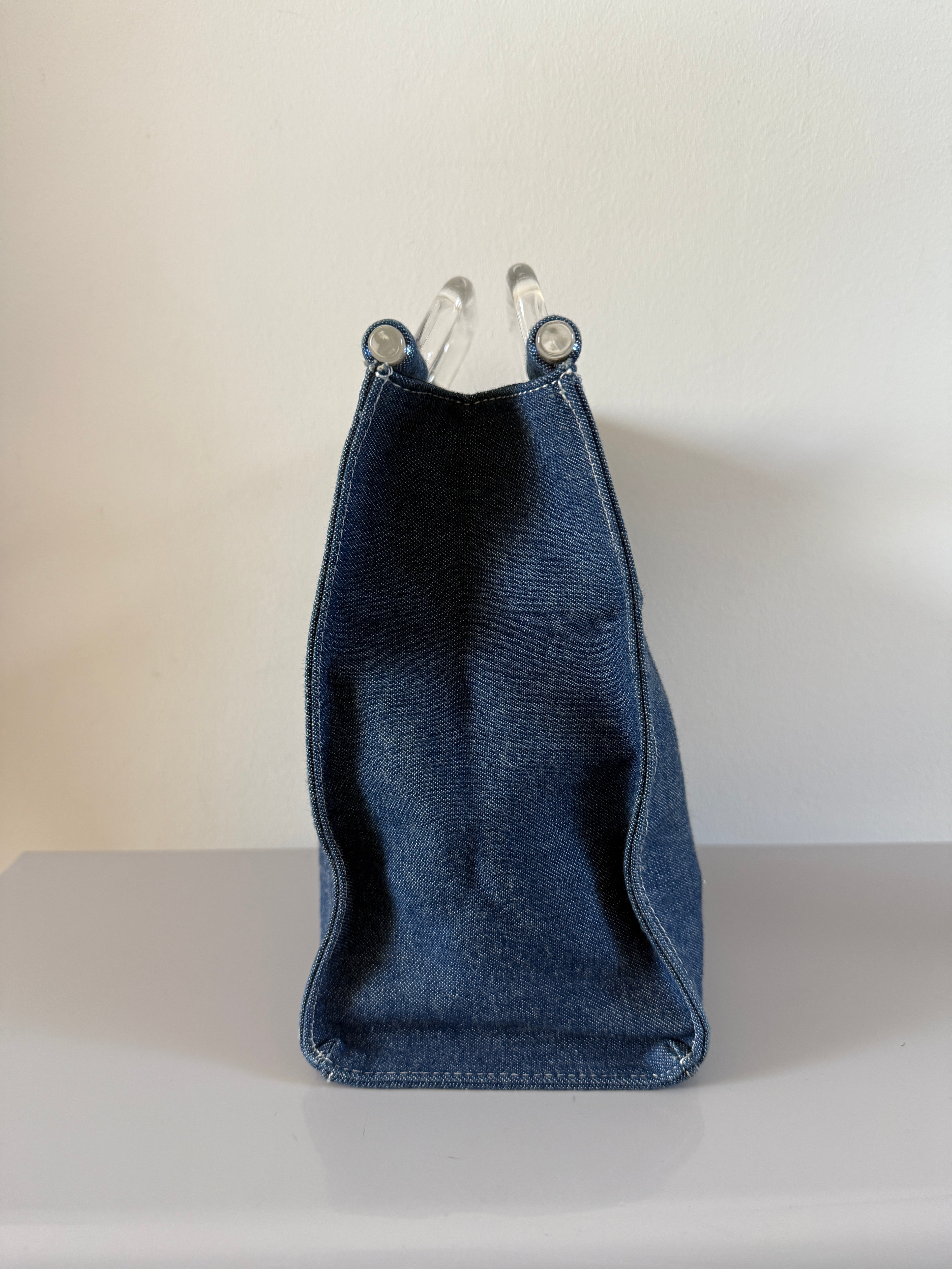 Courrèges - Sac Denim Tote Vintage