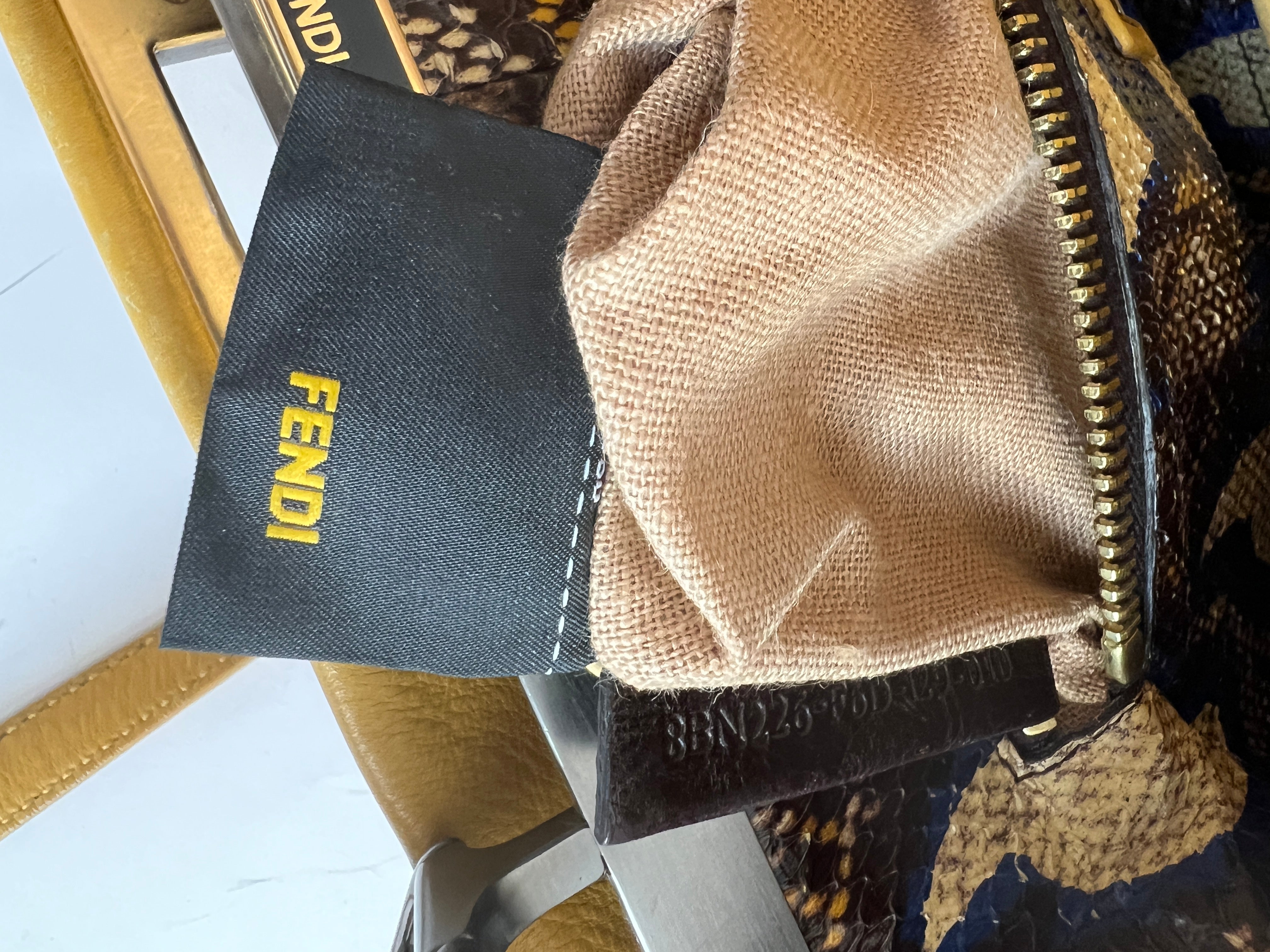 Fendi - Peekaboo Python - Edition limitée (15 dans le monde)