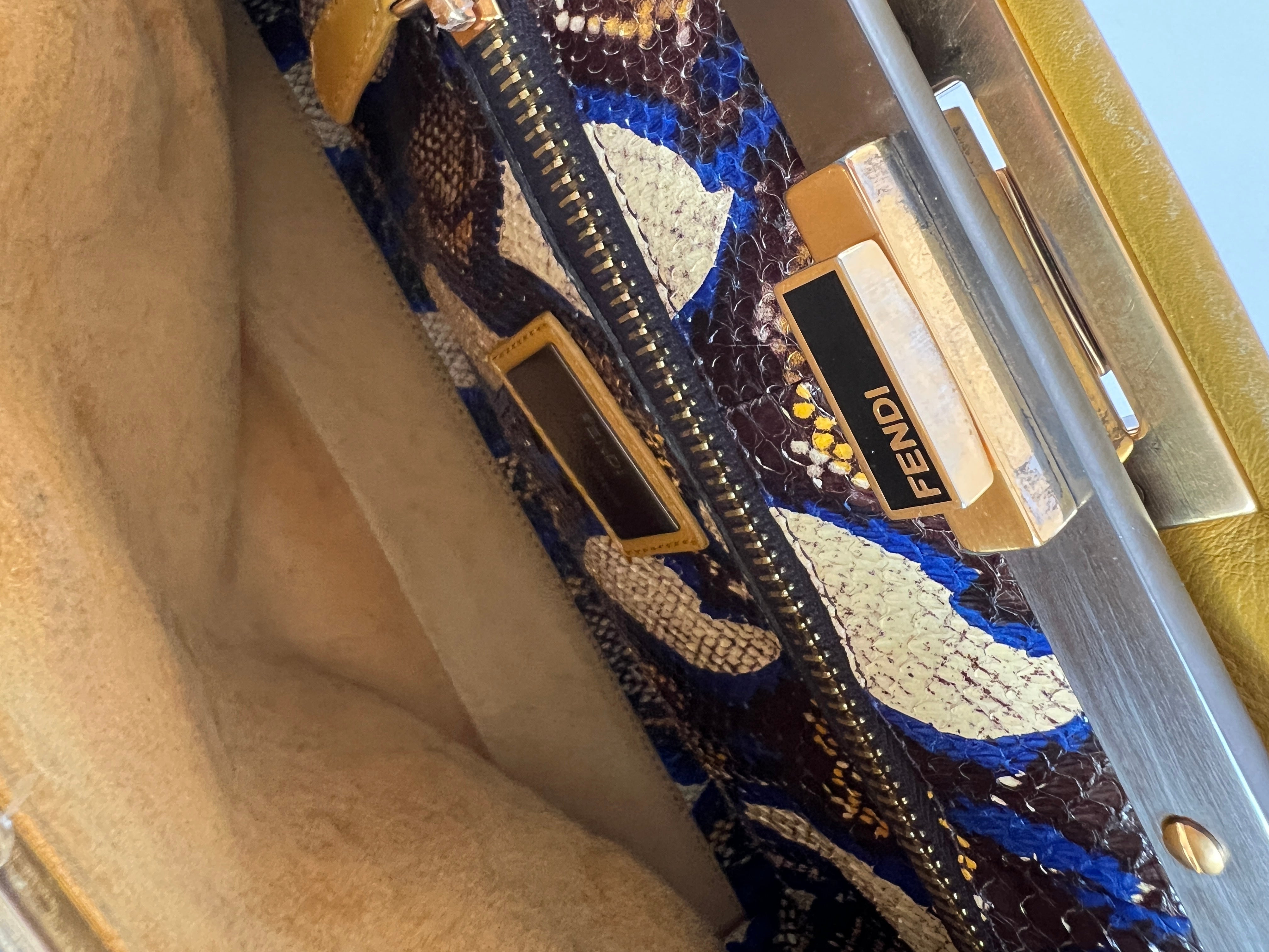 Fendi - Peekaboo Python - Edition limitée (15 dans le monde)