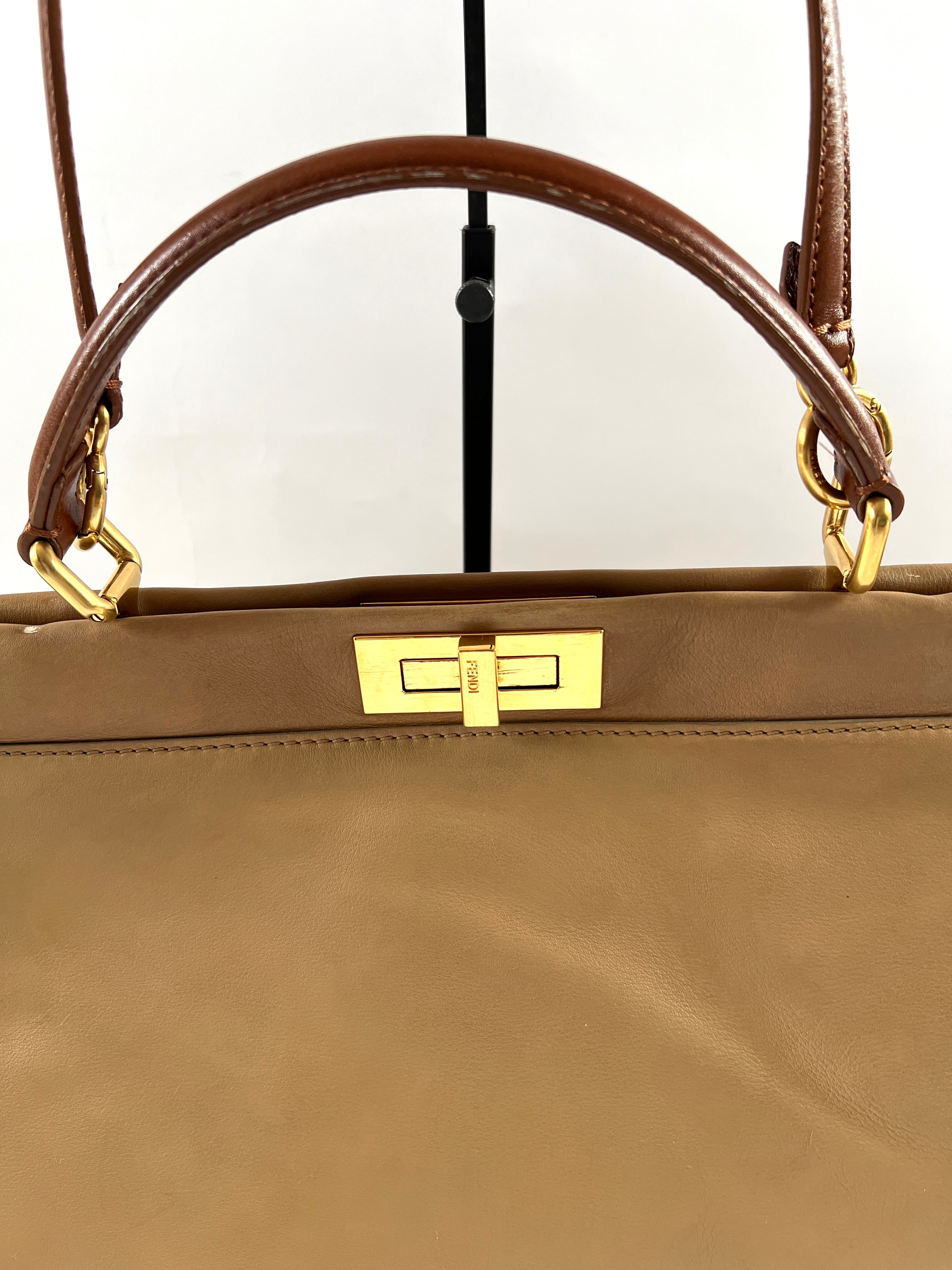 Fendi - Peekaboo Large (intérieur motif denim)