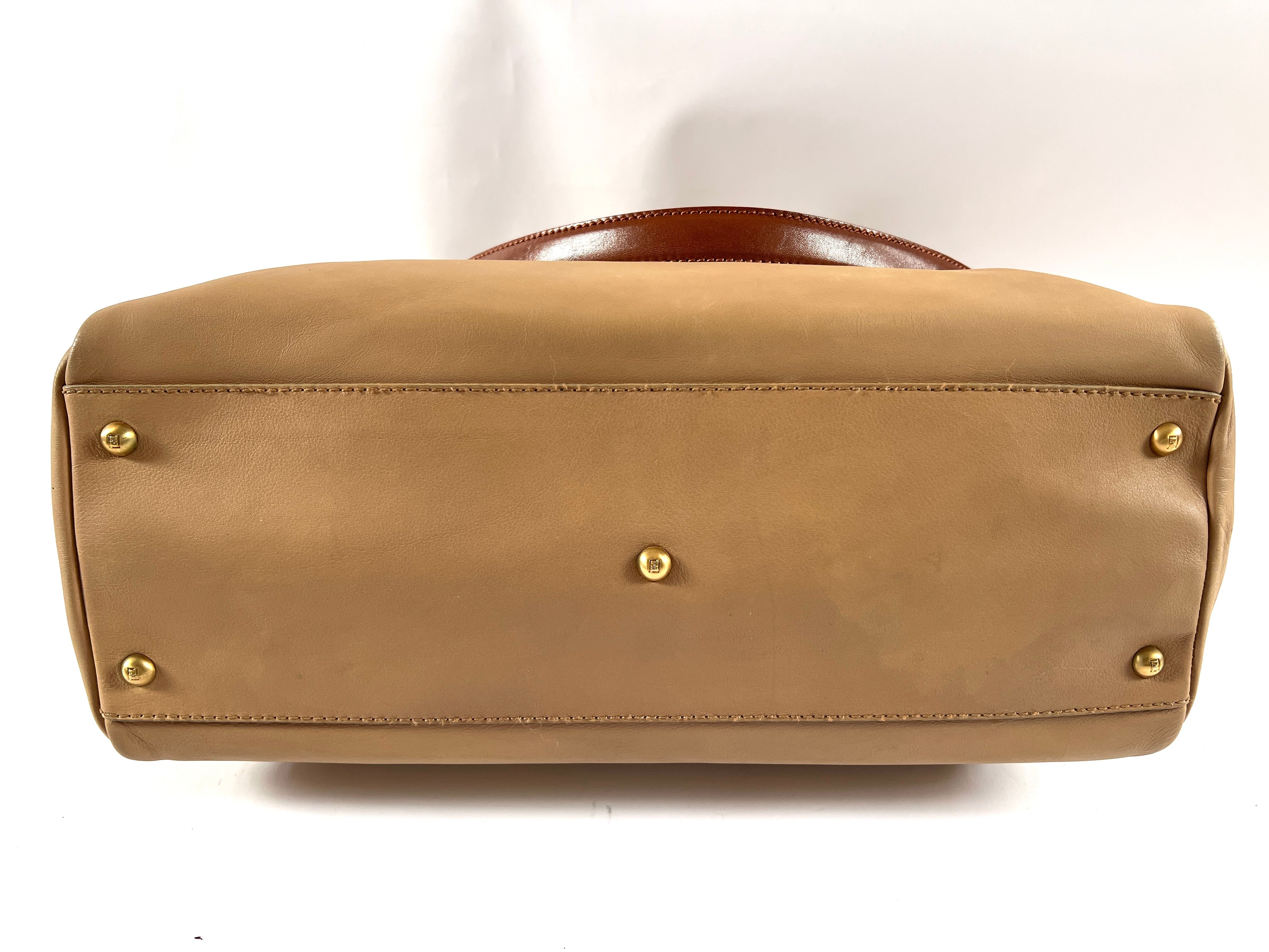 Fendi - Peekaboo Large (intérieur motif denim)