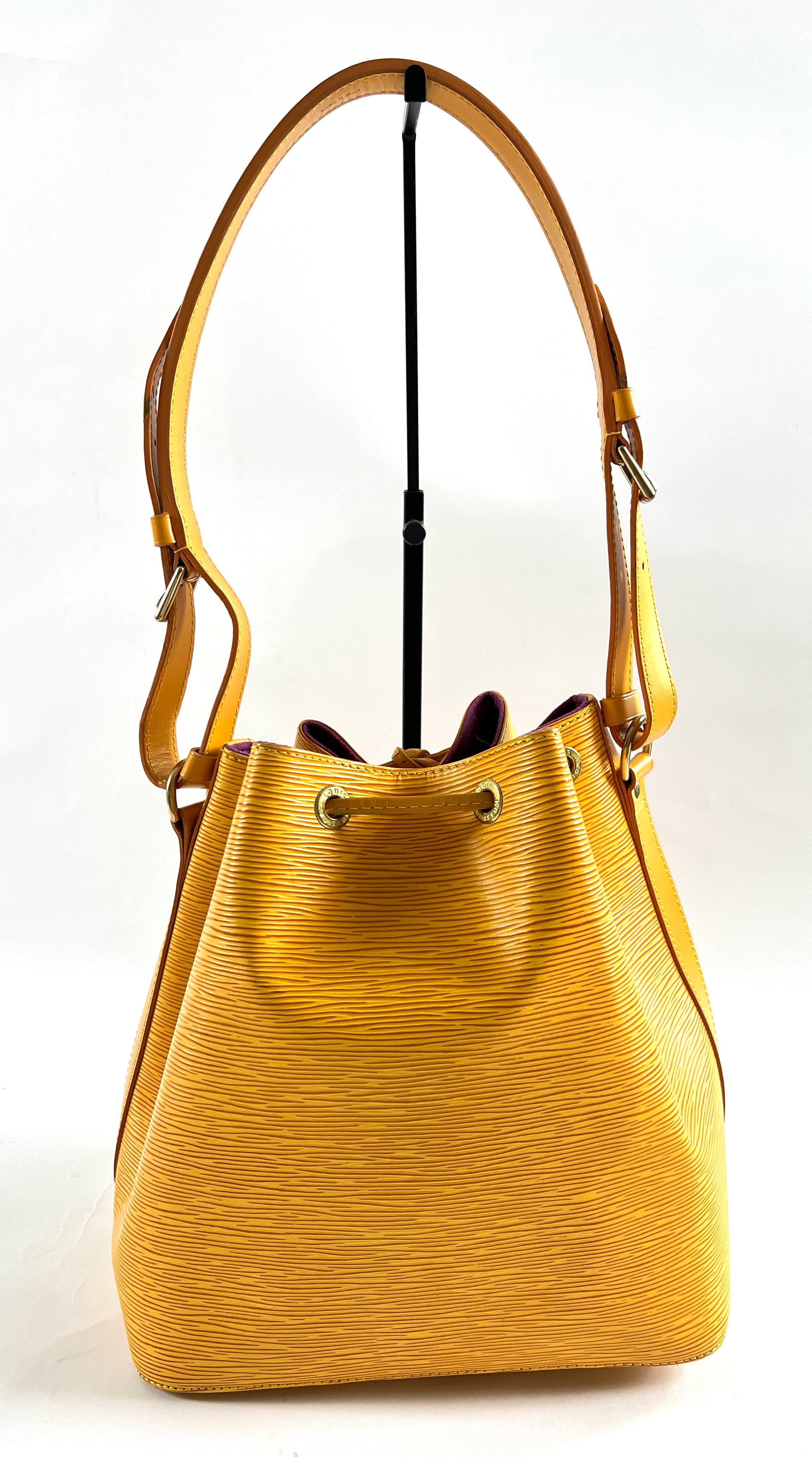 Louis Vuitton - Noé PM Cuir Epi Jaune