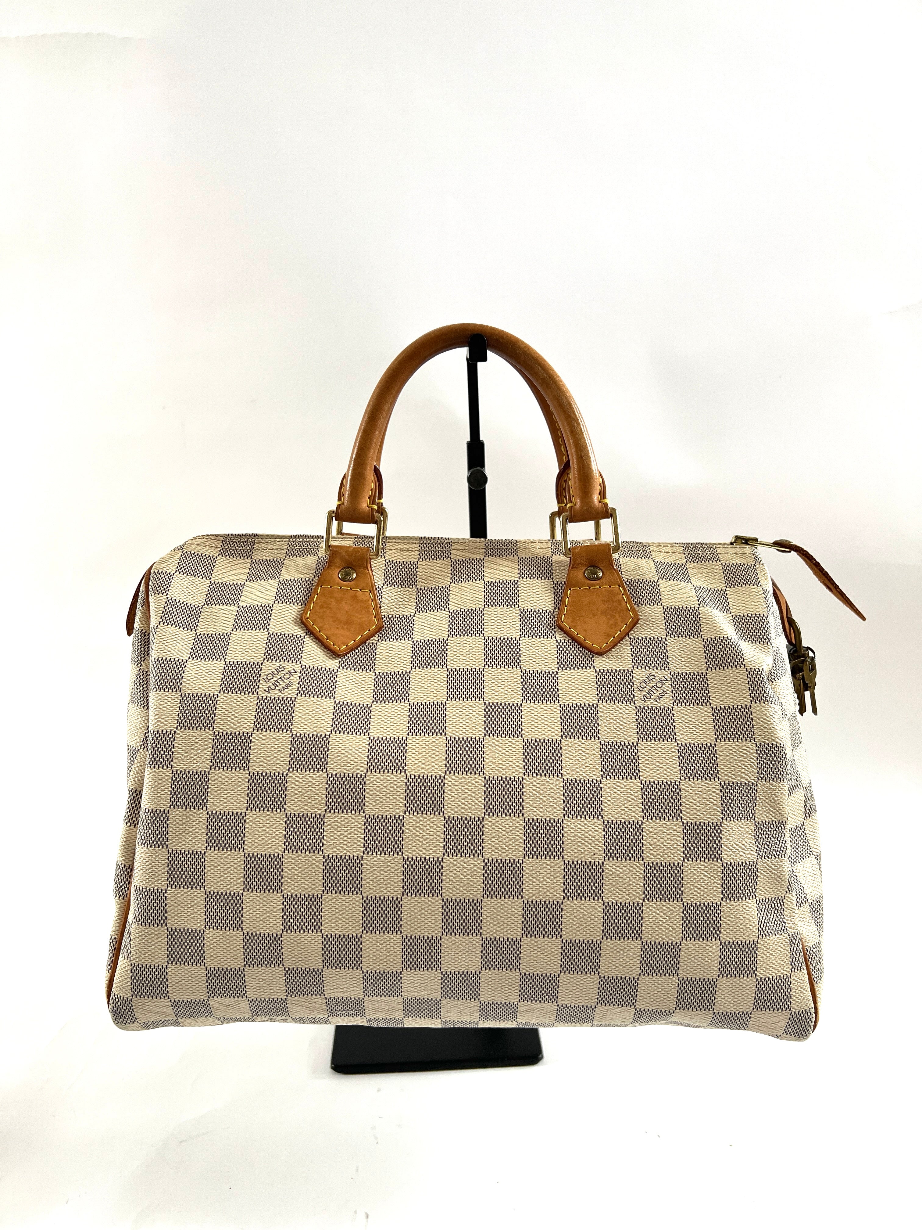 Louis Vuitton - Speedy 30 Damier Azur