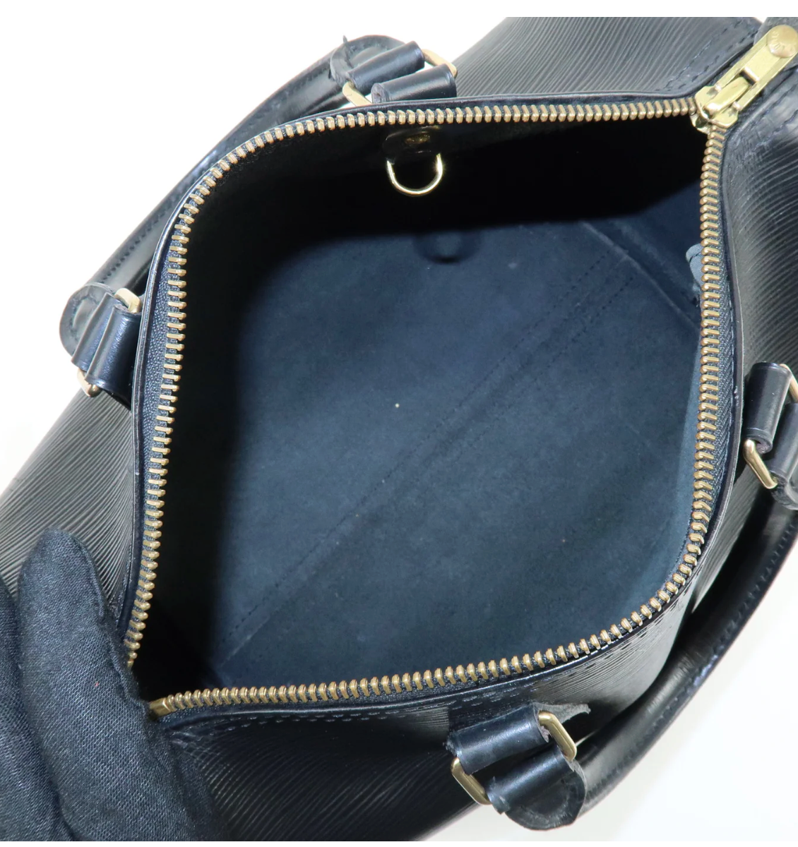 Louis Vuitton - Speedy 25 Cuir épi noir