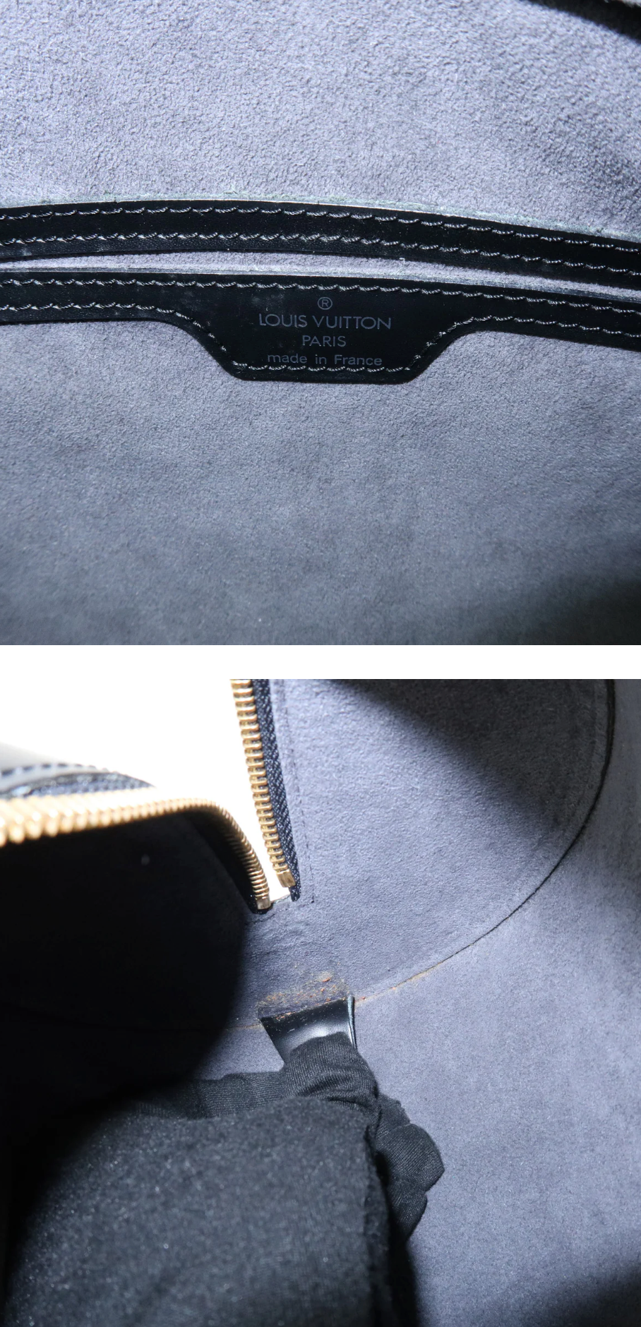 Louis Vuitton - Soufflot - Cuir épi Noir