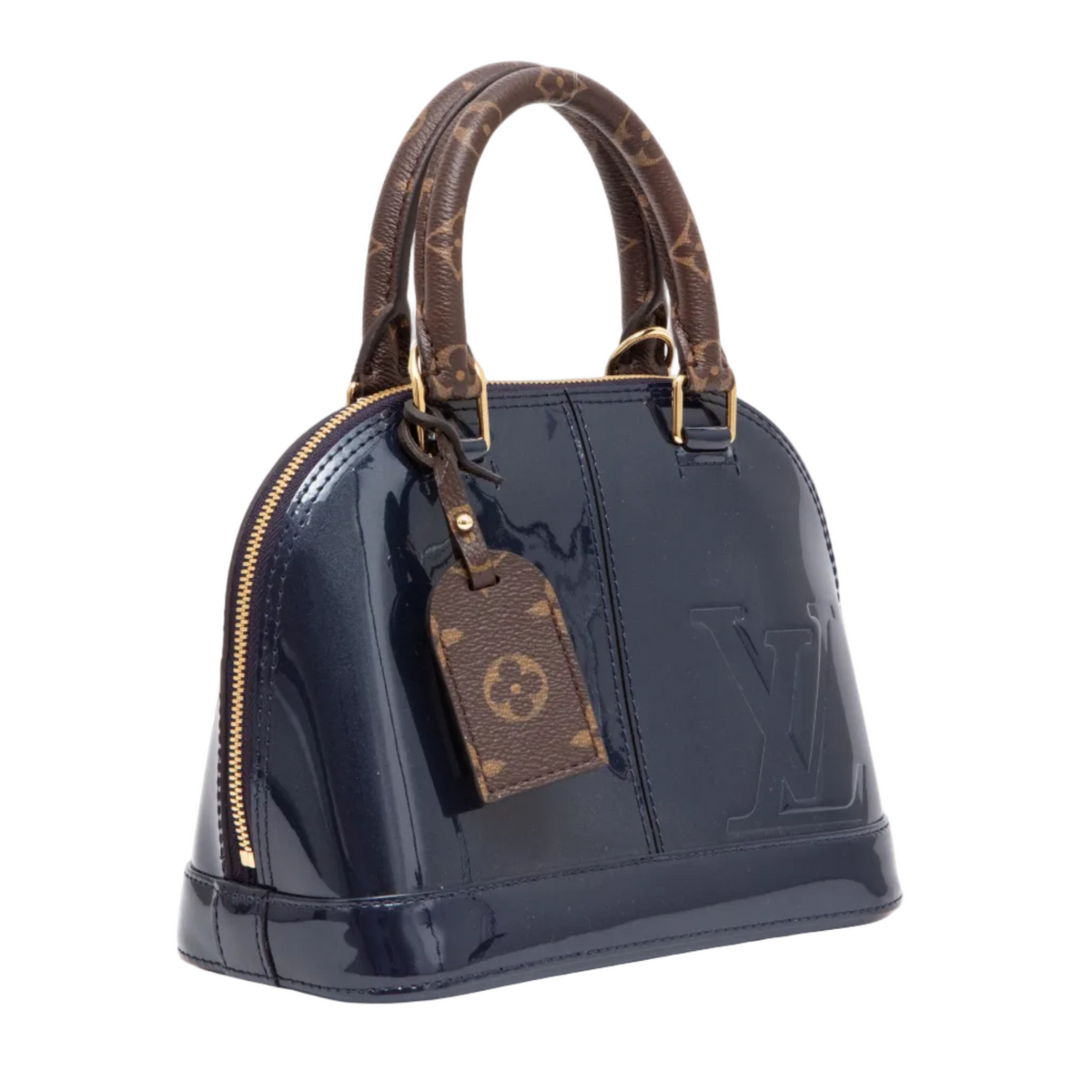 Louis Vuitton - Alma BB - Vernis lisse X monogram