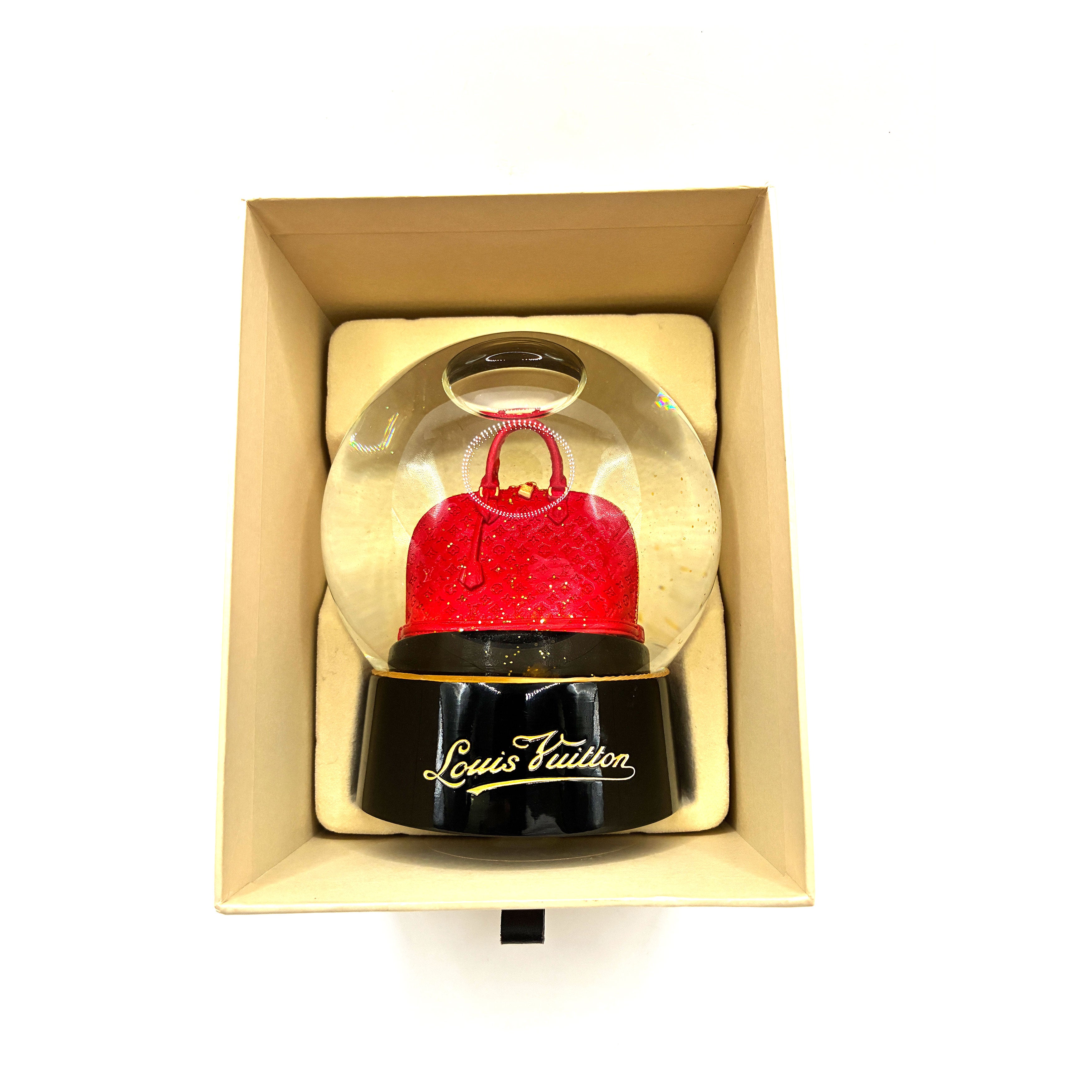 Louis Vuitton - Cadeau VIP globe Alma boule à neige