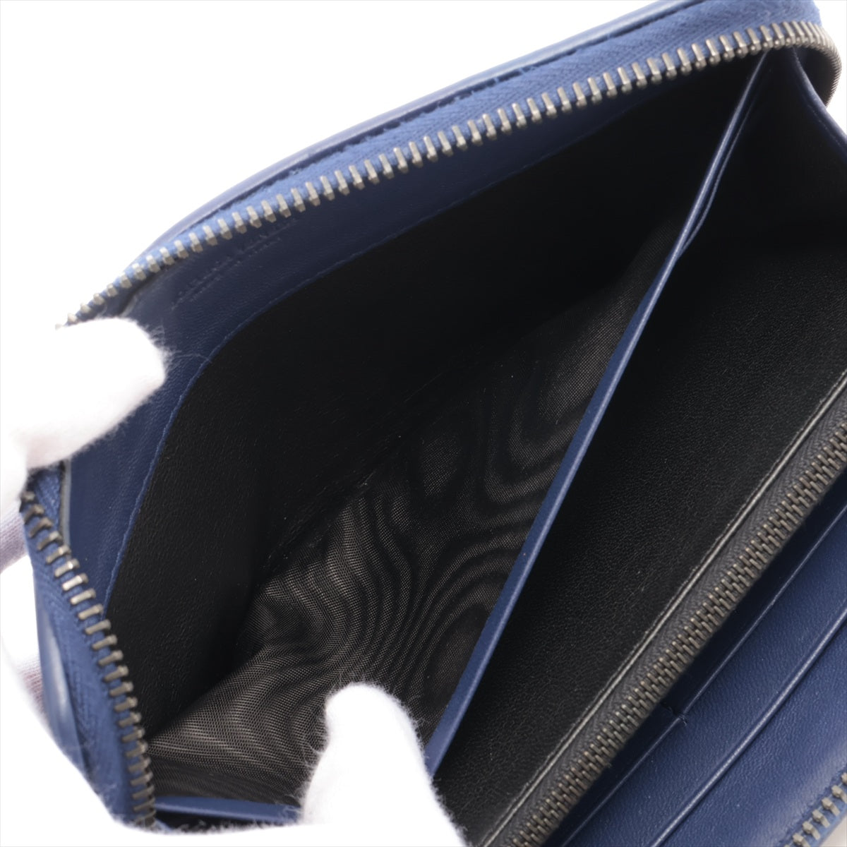 BOTTEGA VENETA - Portefeuille Zippé Intrecciato