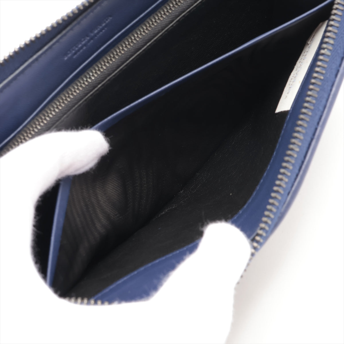 BOTTEGA VENETA - Portefeuille Zippé Intrecciato