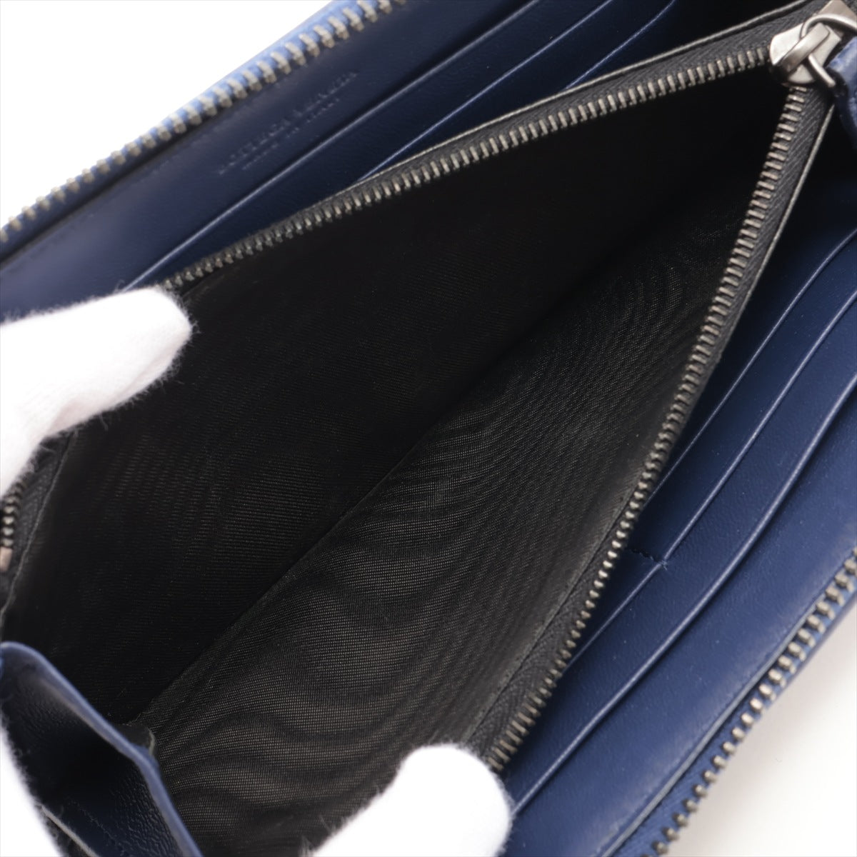 BOTTEGA VENETA - Portefeuille Zippé Intrecciato