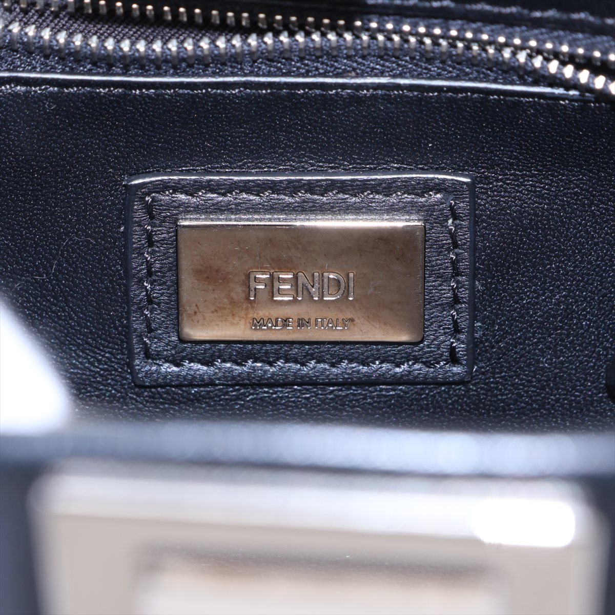 Fendi - Mini Peekaboo wave cuir nappa