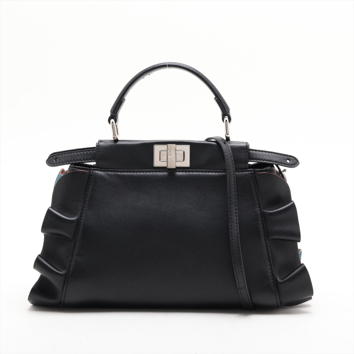 Fendi - Mini Peekaboo wave cuir nappa