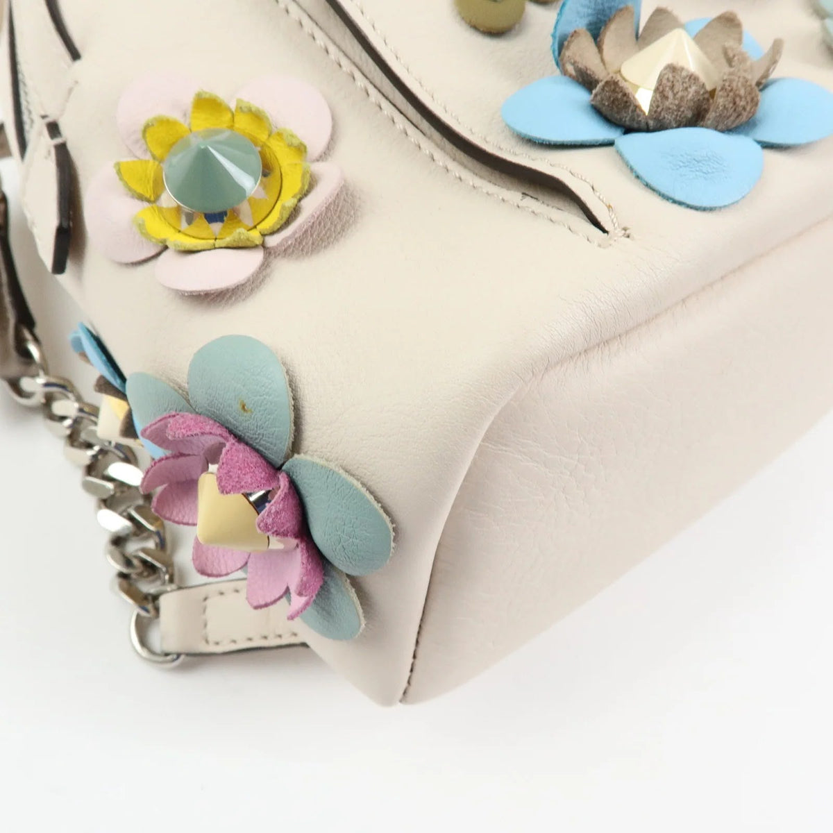 Fendi -  Sac à dos Mini Backpack à fleurs