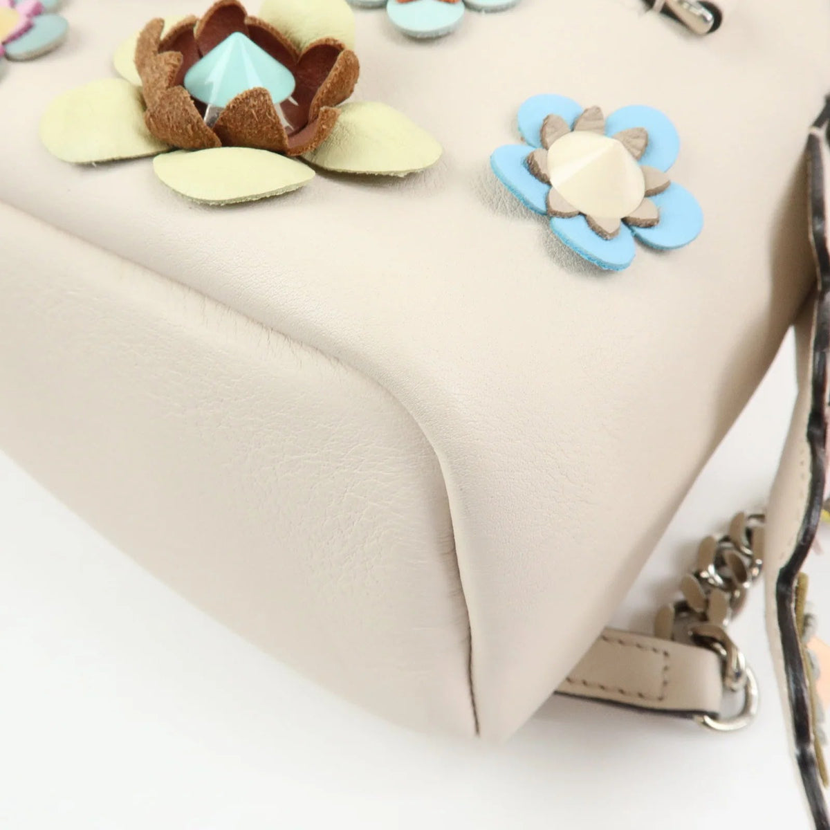 Fendi -  Sac à dos Mini Backpack à fleurs